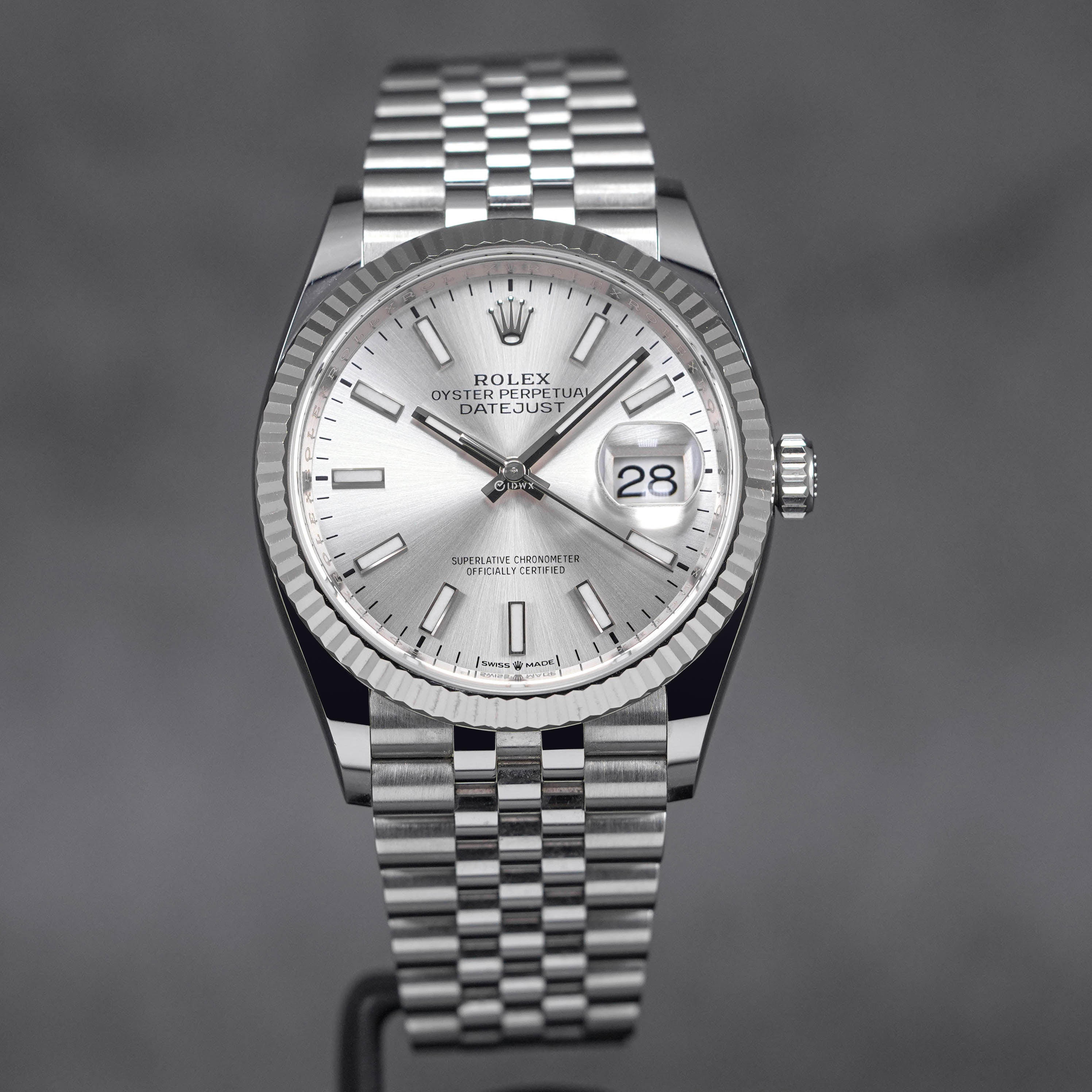 DATEJUST 36MM SILVER DIAL (2019)