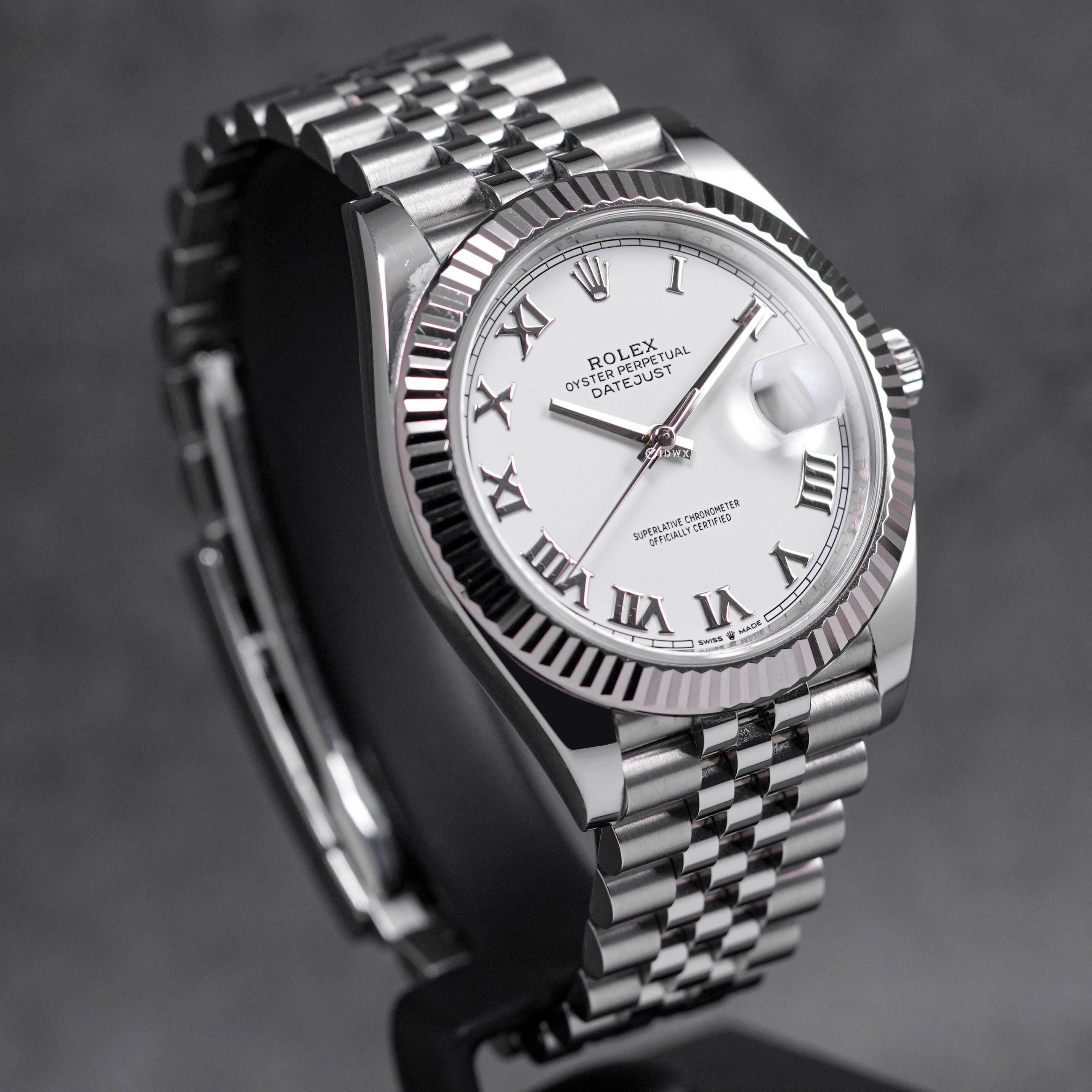 DATEJUST 41MM WHITE ROMAN DIAL (2021)