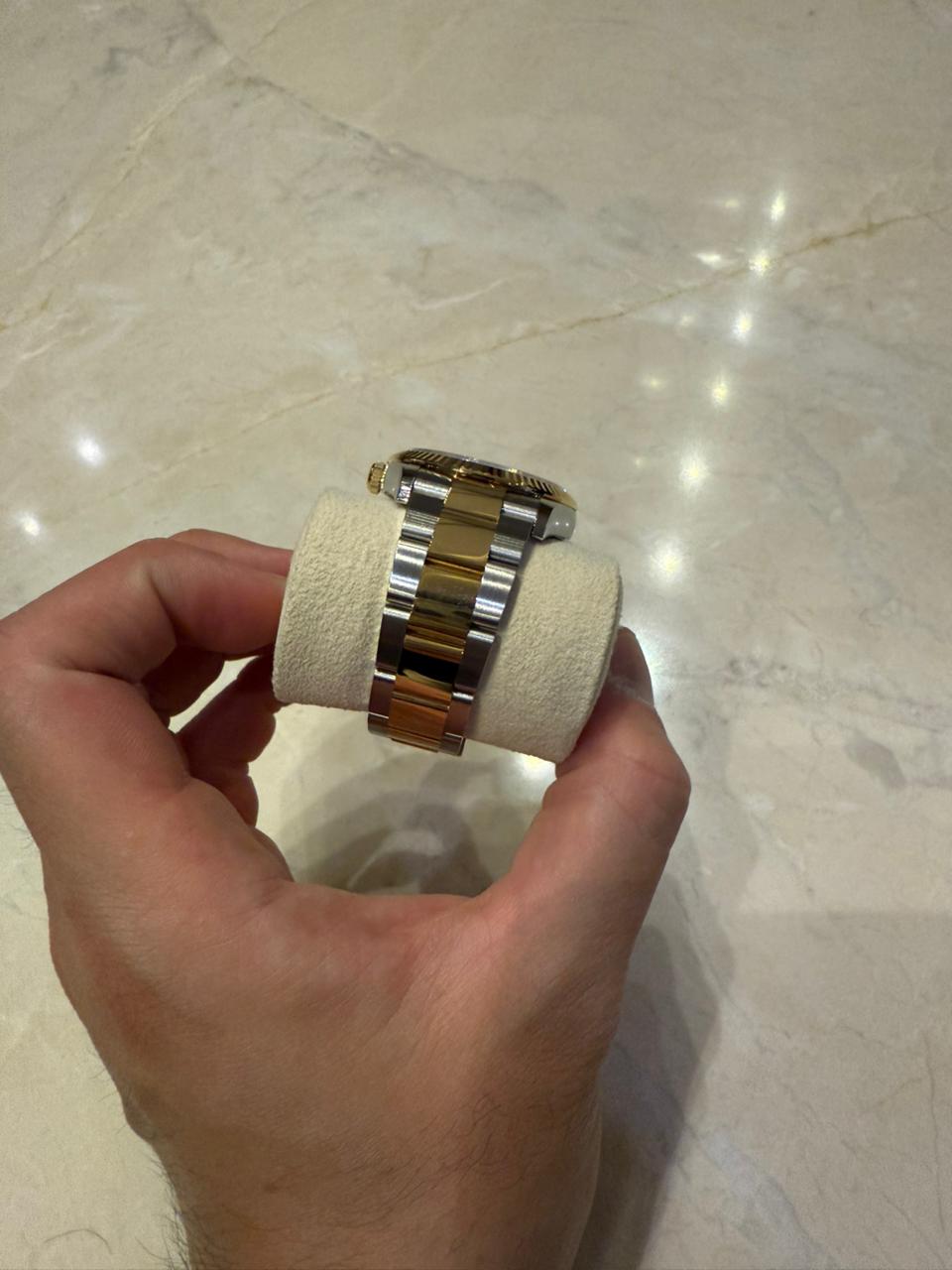 DATEJUST 36MM TWOTONE YELLOWGOLD CHAMPAGNE DIAL (2025)