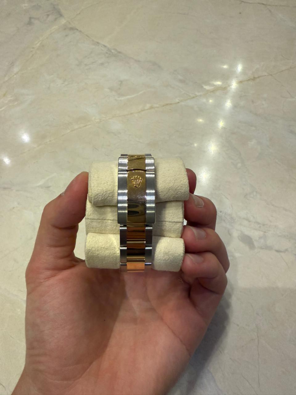 DATEJUST 36MM TWOTONE YELLOWGOLD CHAMPAGNE DIAL (2025)