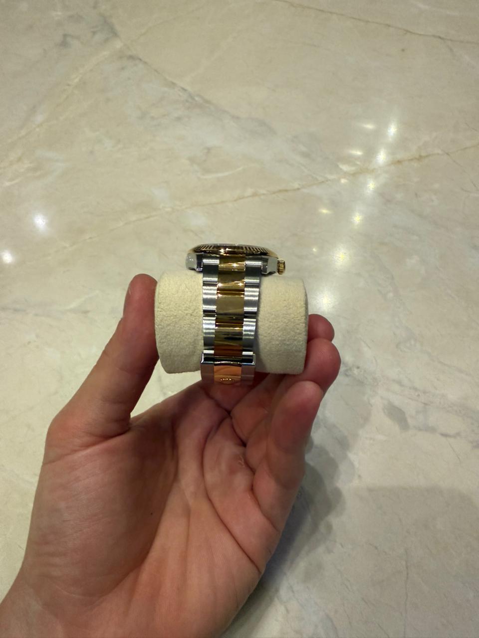 DATEJUST 36MM TWOTONE YELLOWGOLD CHAMPAGNE DIAL (2025)