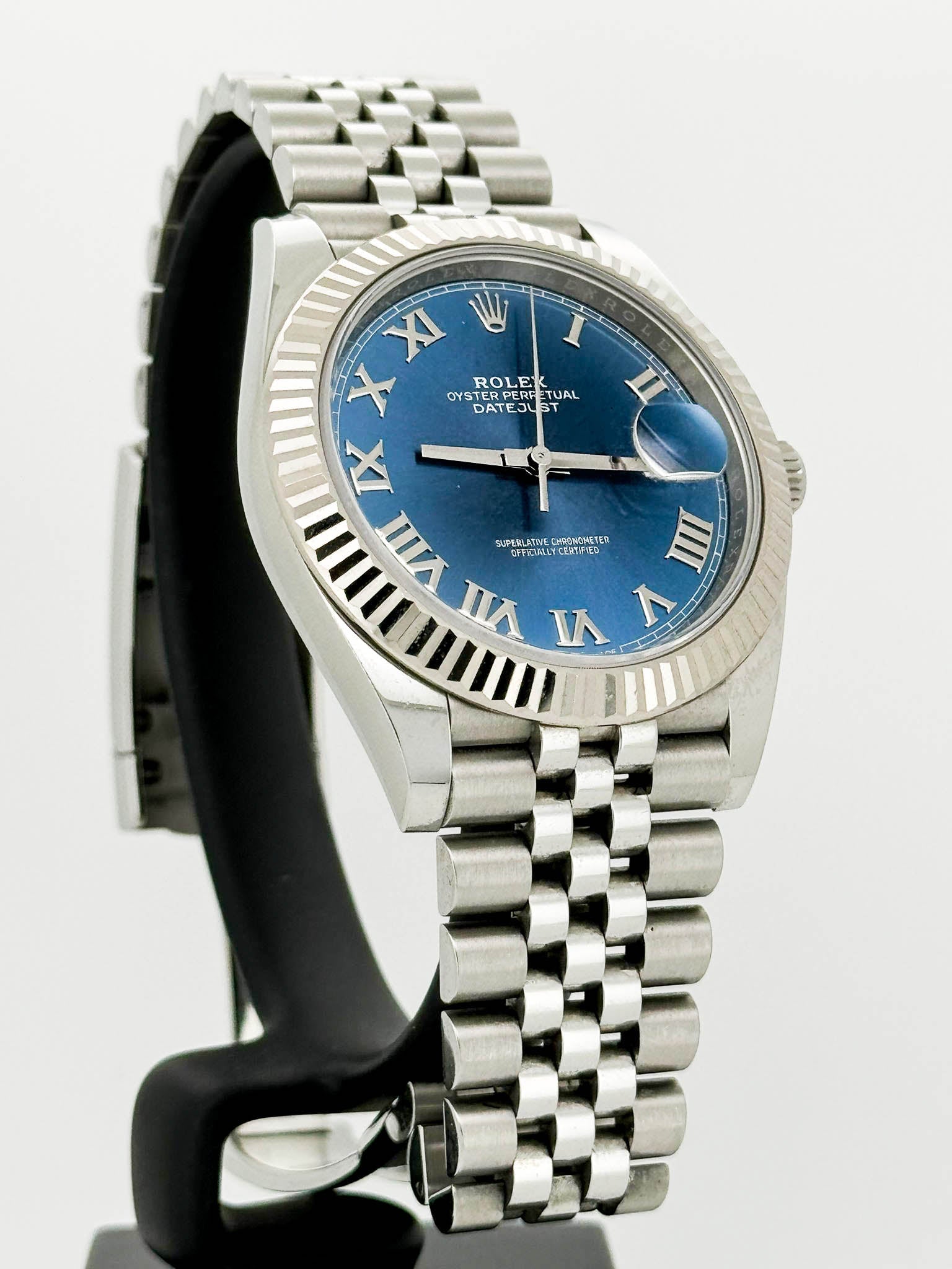 DATEJUST 41MM BLUE AZZURRO ROMAN DIAL (2022)