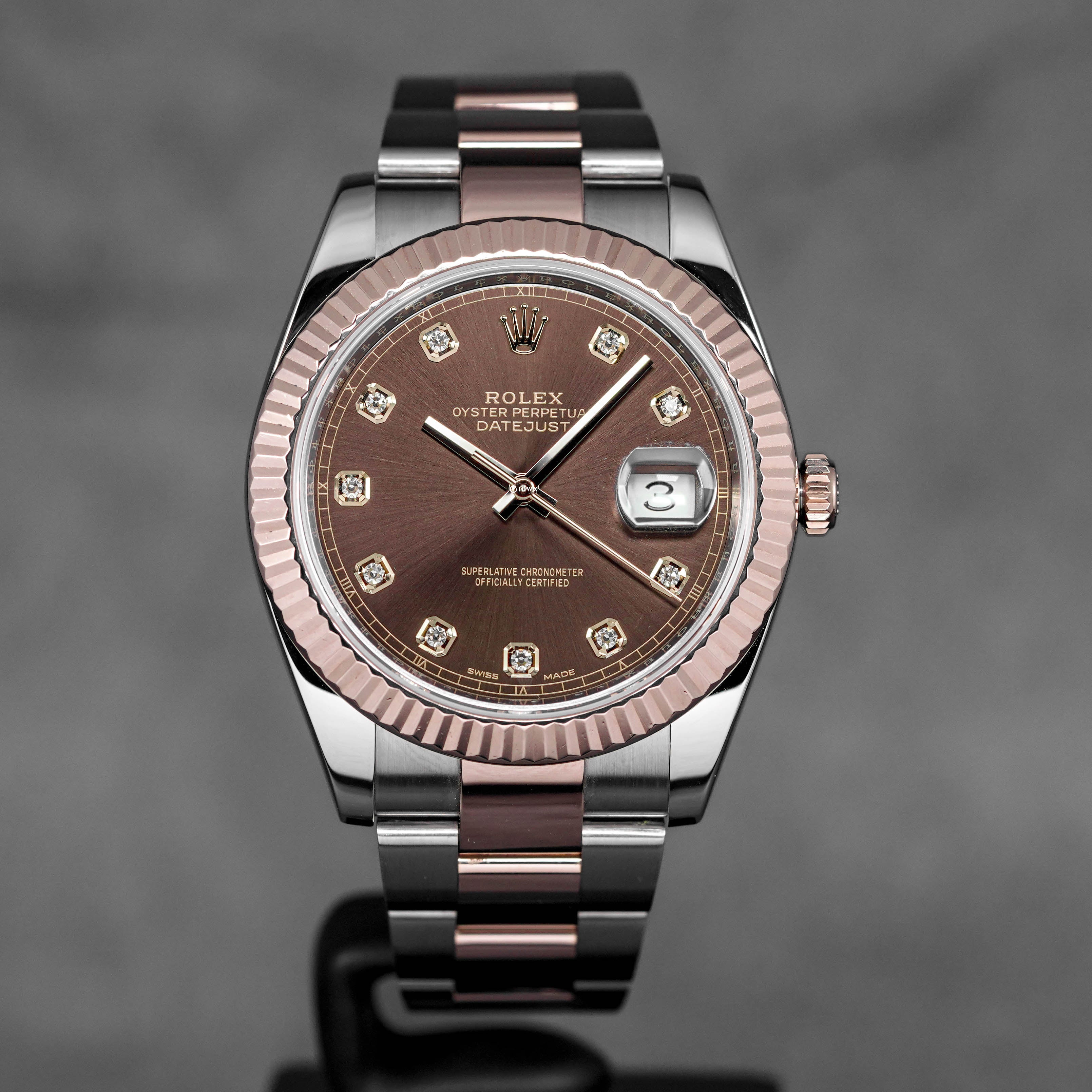 Datejust Rosegold Choco Indonesia