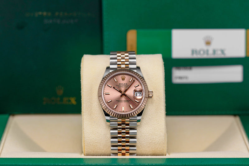 DATEJUST 31MM TWOTONE ROSEGOLD SALMON DIAL (2019)