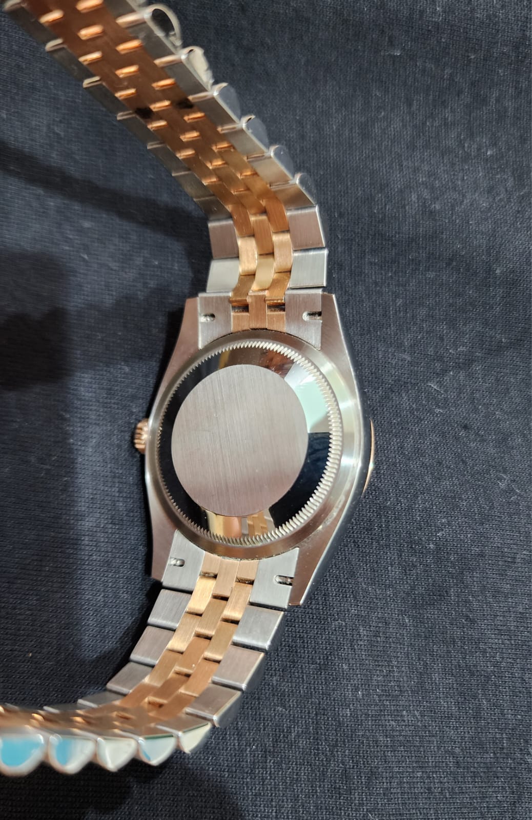 DATEJUST 36MM TWOTONE ROSEGOLD RHODIUM ROMAN DIAL DIAMOND ON 6.9 (2019)