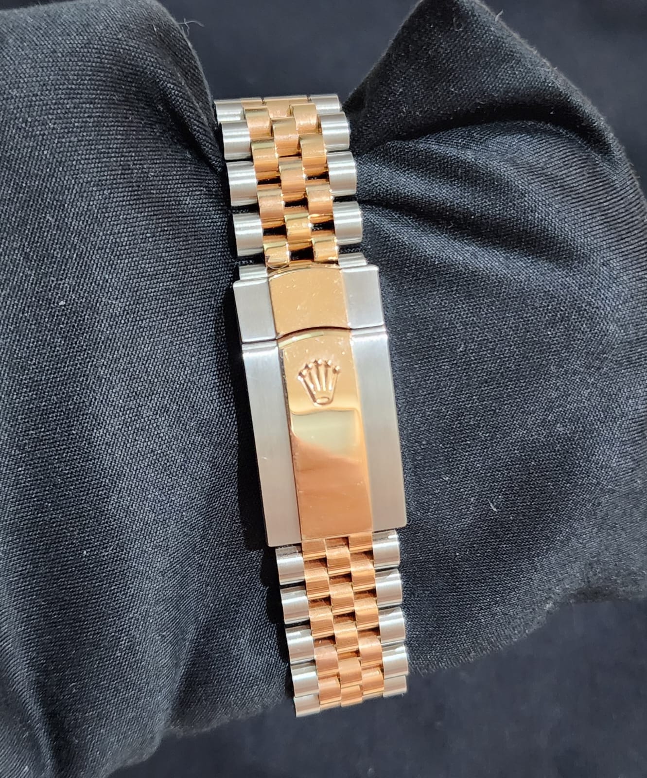 DATEJUST 36MM TWOTONE ROSEGOLD RHODIUM ROMAN DIAL DIAMOND ON 6.9 (2019)