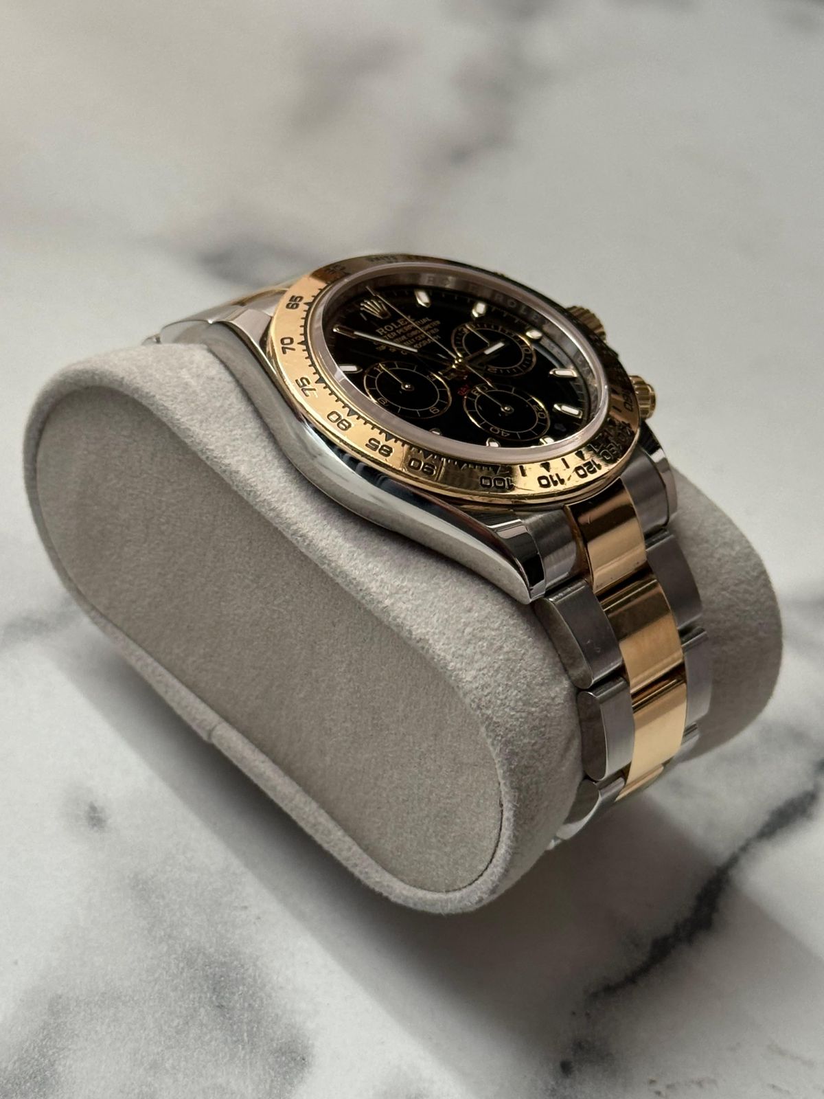 DAYTONA TWOTONE YELLOWGOLD BLACK DIAL (WATCH ONLY)