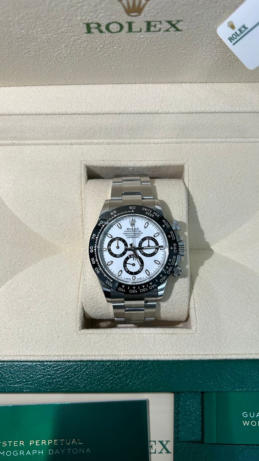 DAYTONA CERAMIC WHITE PANDA (2022)