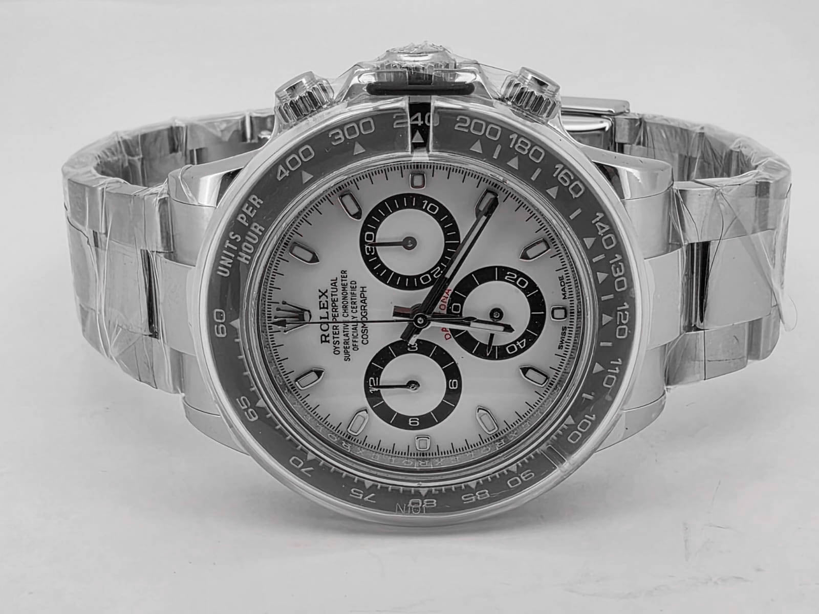 DAYTONA WHITE PANDA DIAL CERAMIC BEZEL (2019)