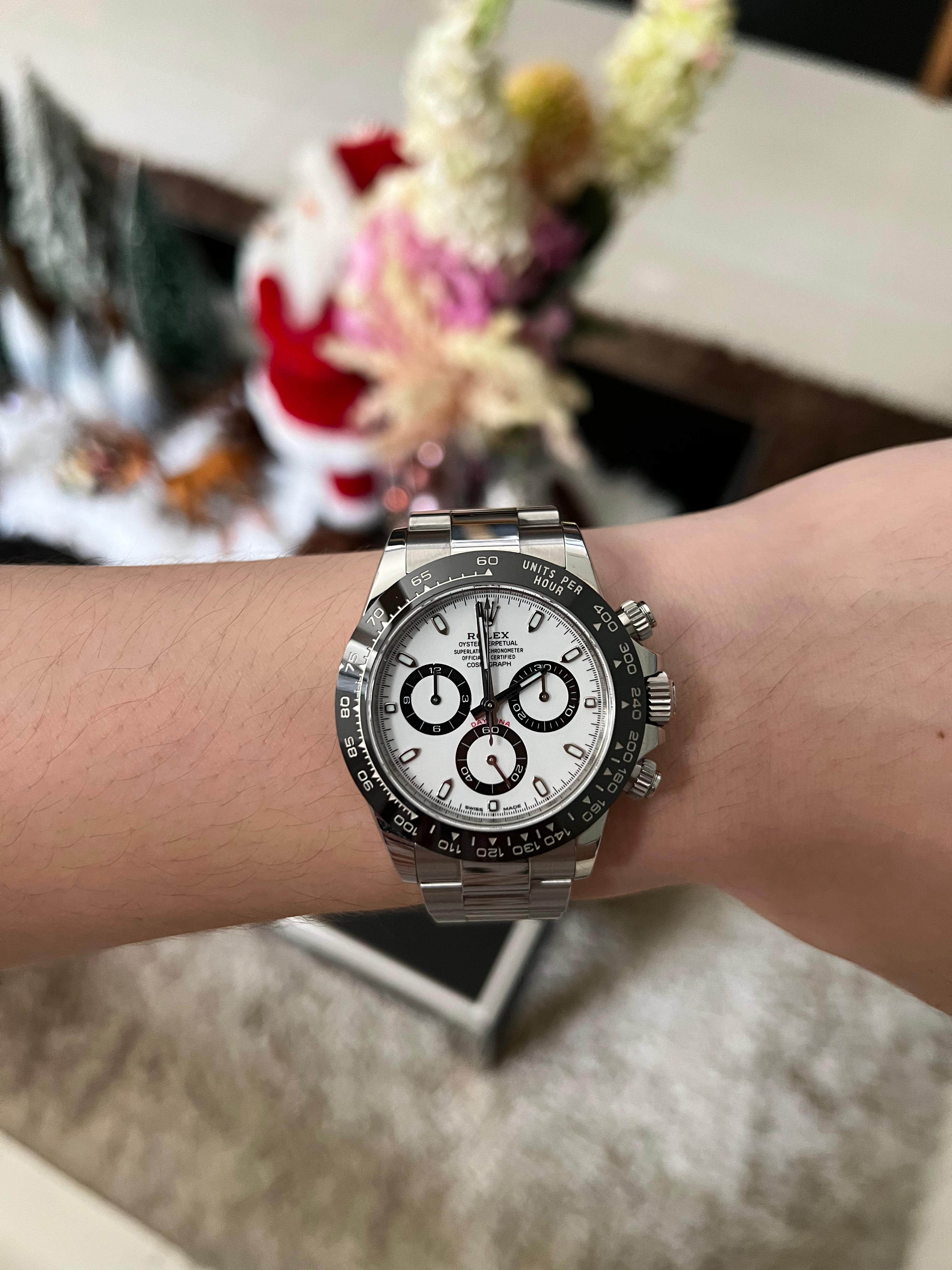 DAYTONA WHITE PANDA DIAL CERAMIC BEZEL (2022)