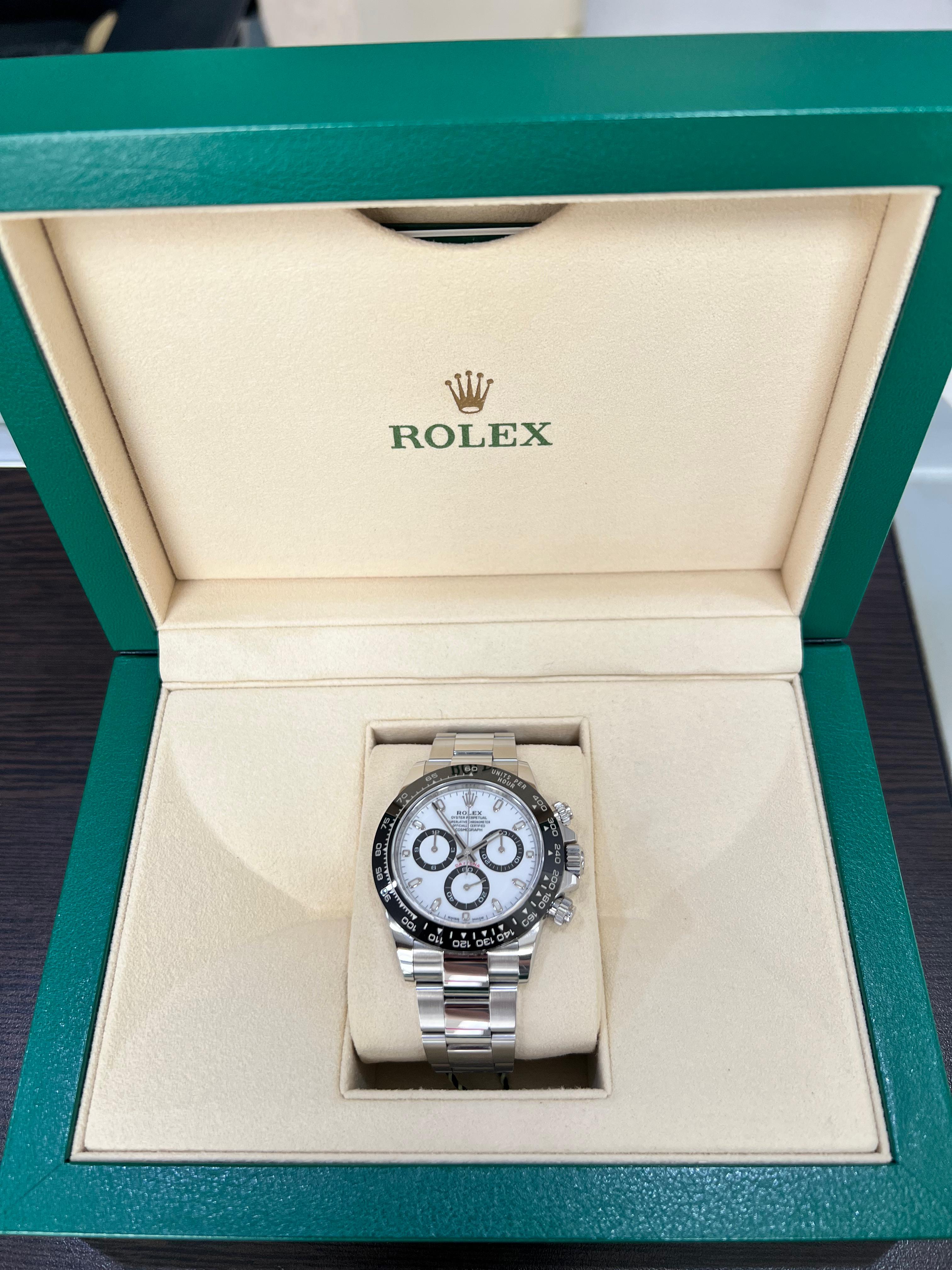 DAYTONA WHITE PANDA DIAL CERAMIC BEZEL (2022)