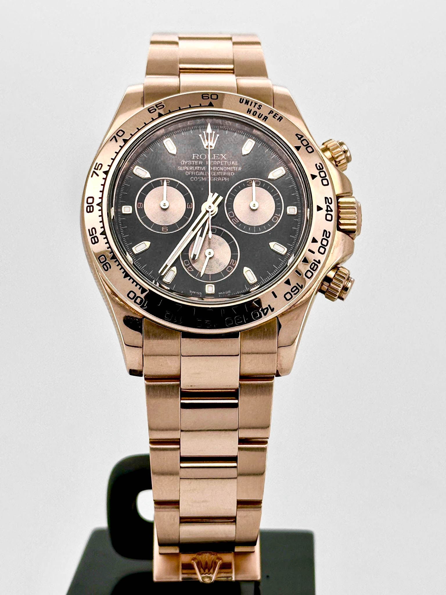 DAYTONA ROSEGOLD BLACK DIAL (WATCH ONLY)