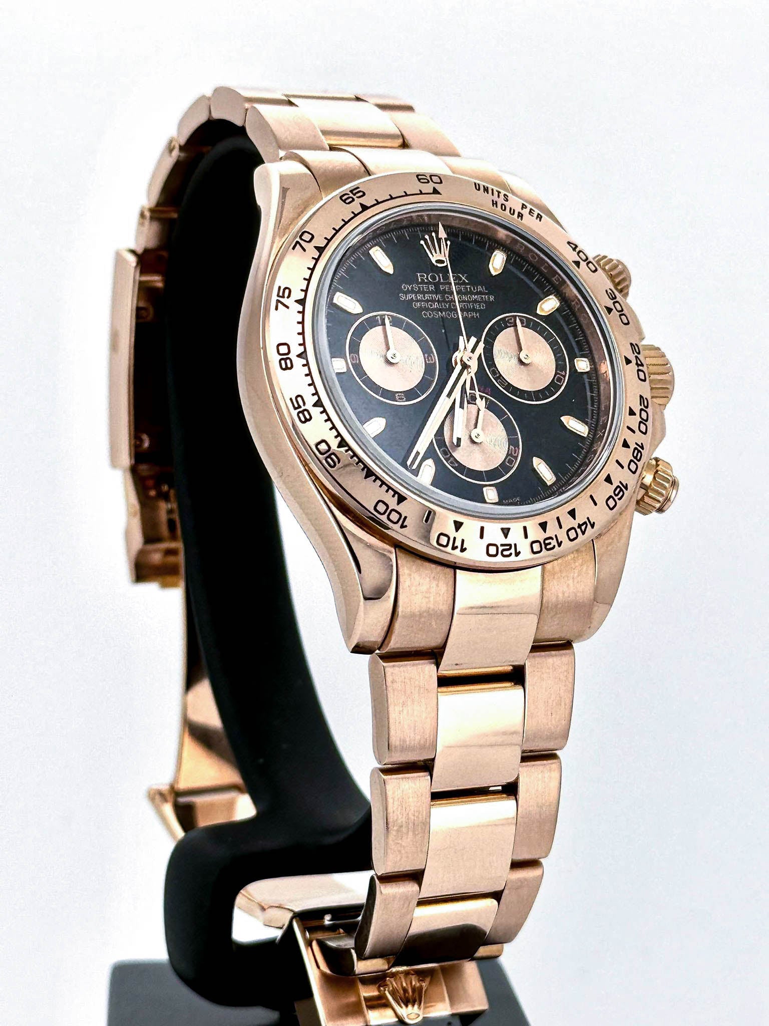 DAYTONA ROSEGOLD BLACK DIAL (WATCH ONLY)