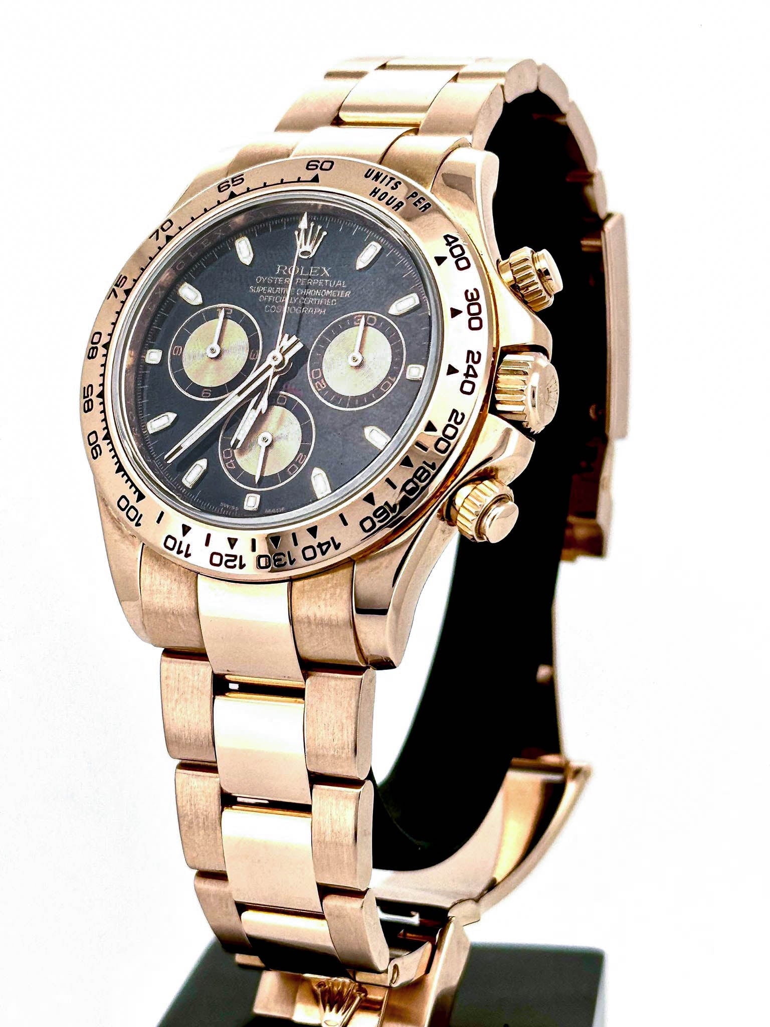 DAYTONA ROSEGOLD BLACK DIAL (WATCH ONLY)