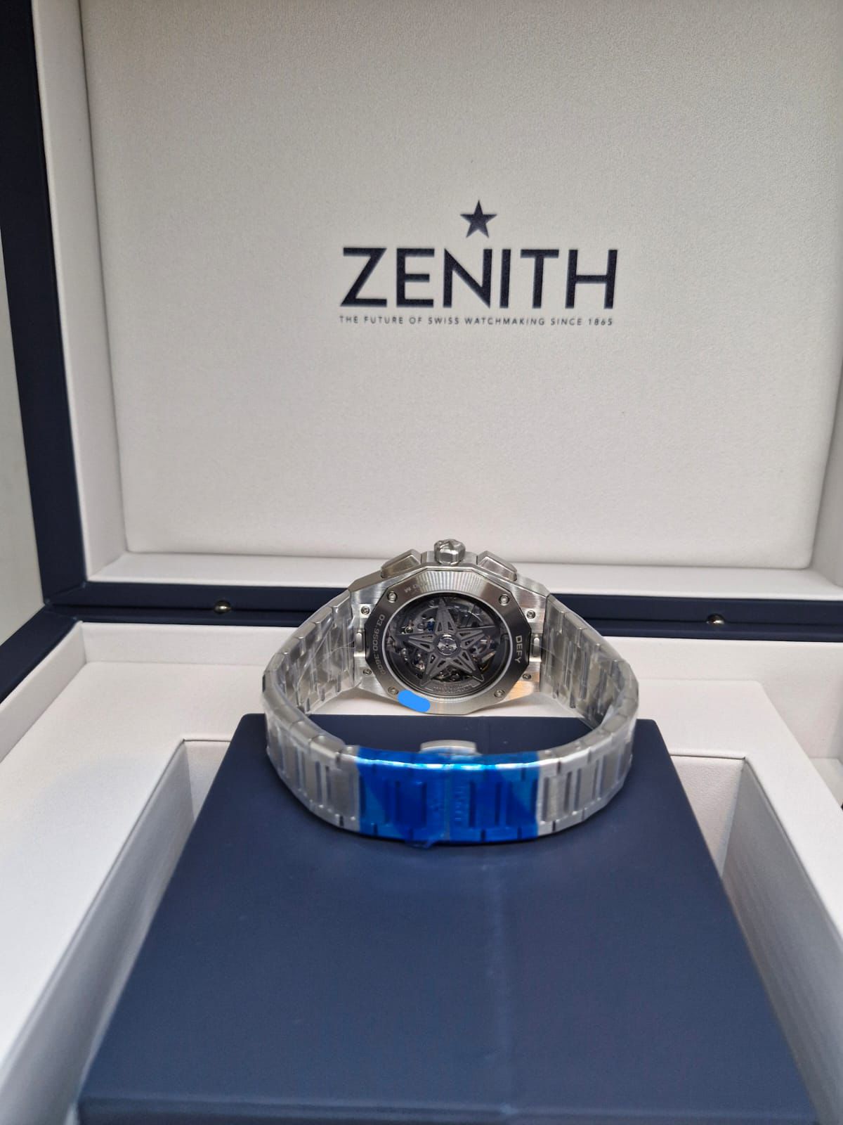 DEFY SKYLINE CHRONOGRAPH 42MM STEEL BLUE DIAL (2024)