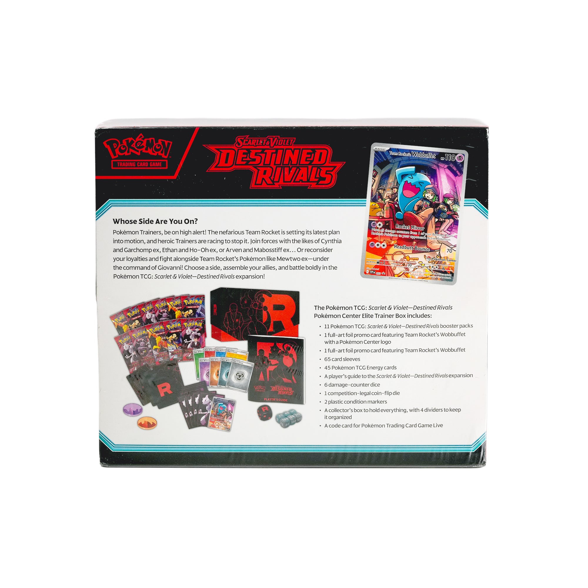 DESTINED RIVALS ELITE TRAINER BOX POKEMON CENTER