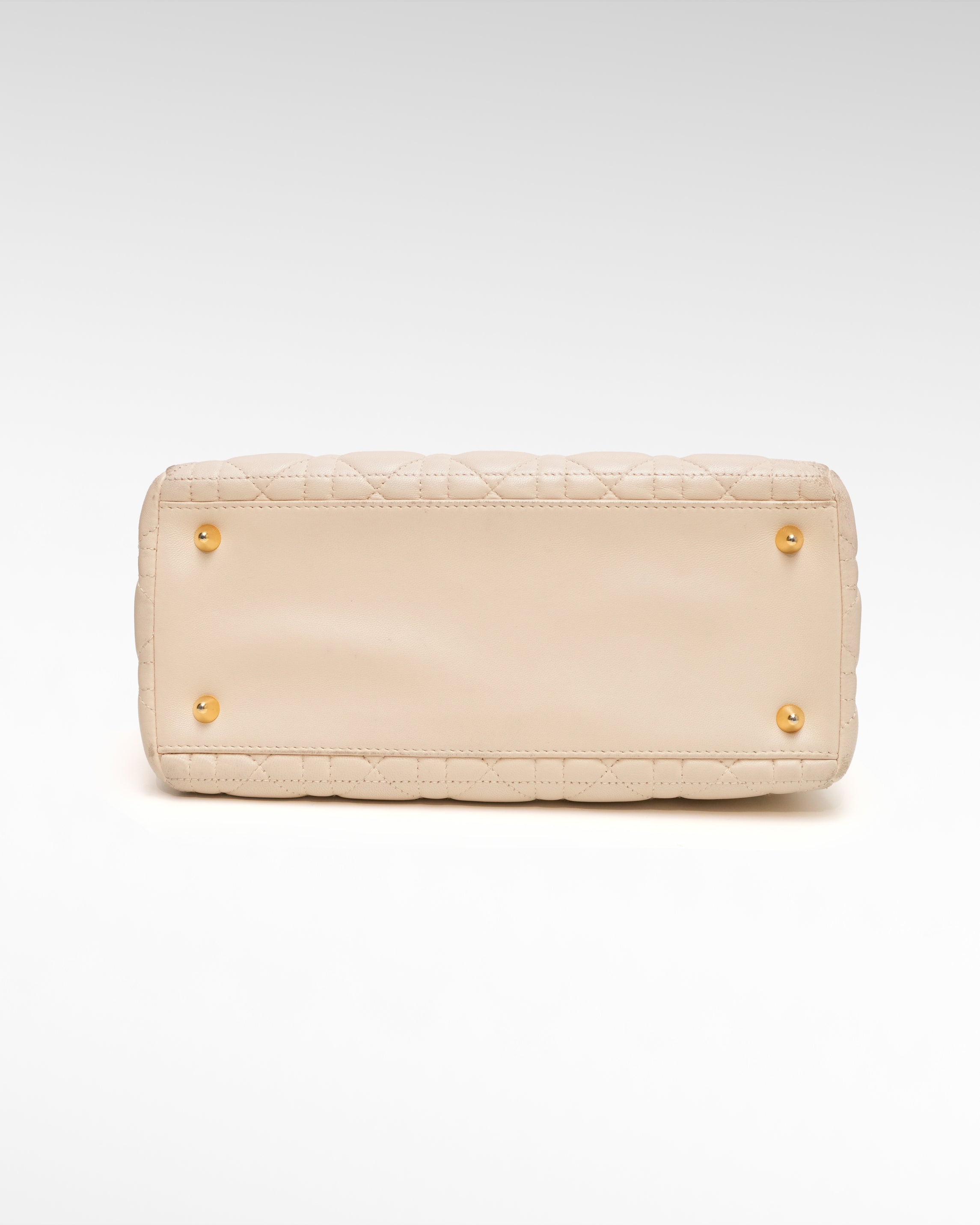 LADY MEDIUM OFF-WHITE GOLD HARDWARE