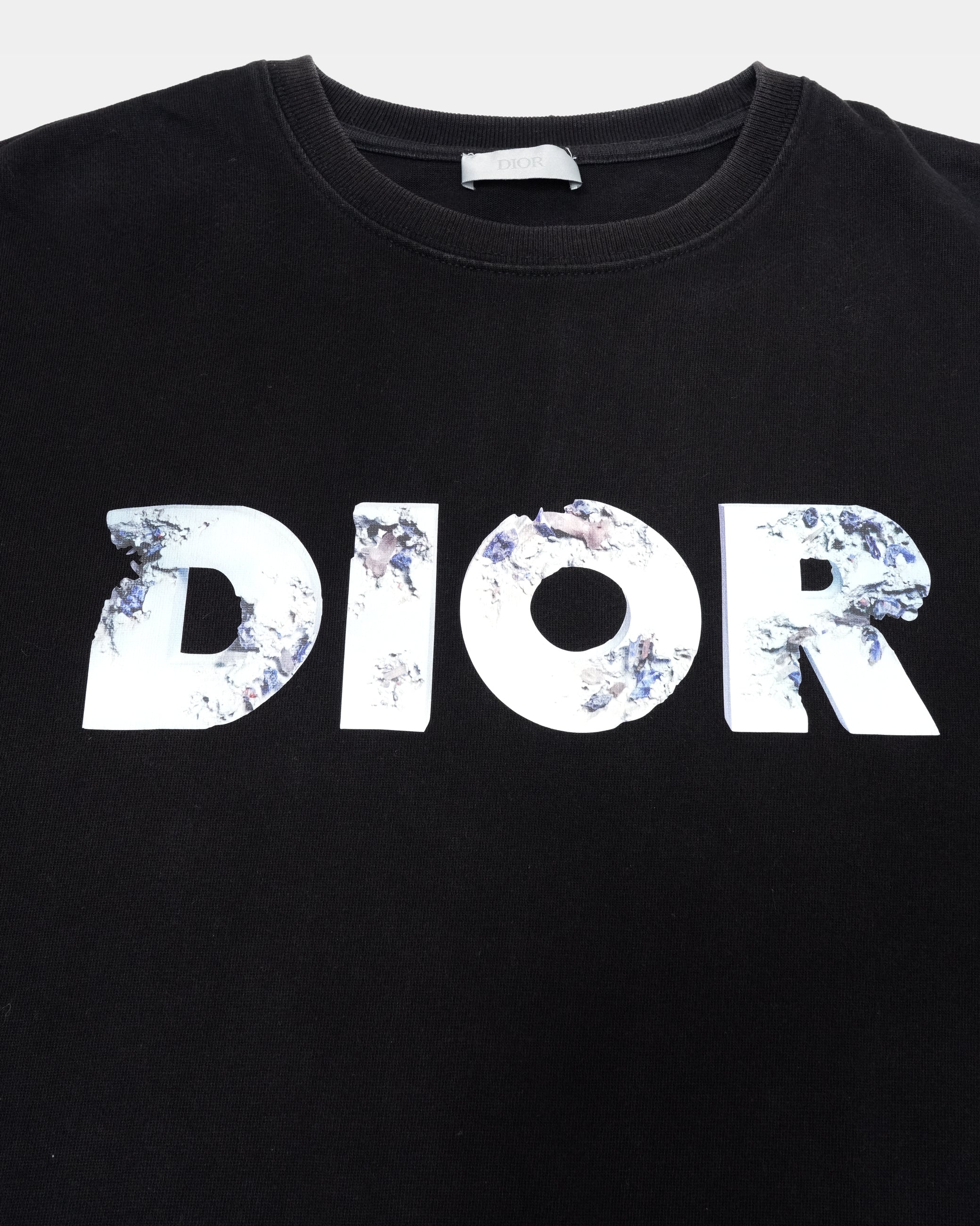 CHRISTIAN DIOR HOMME x DANIEL ARSHAM BLACK T-SHIRT - IDWX