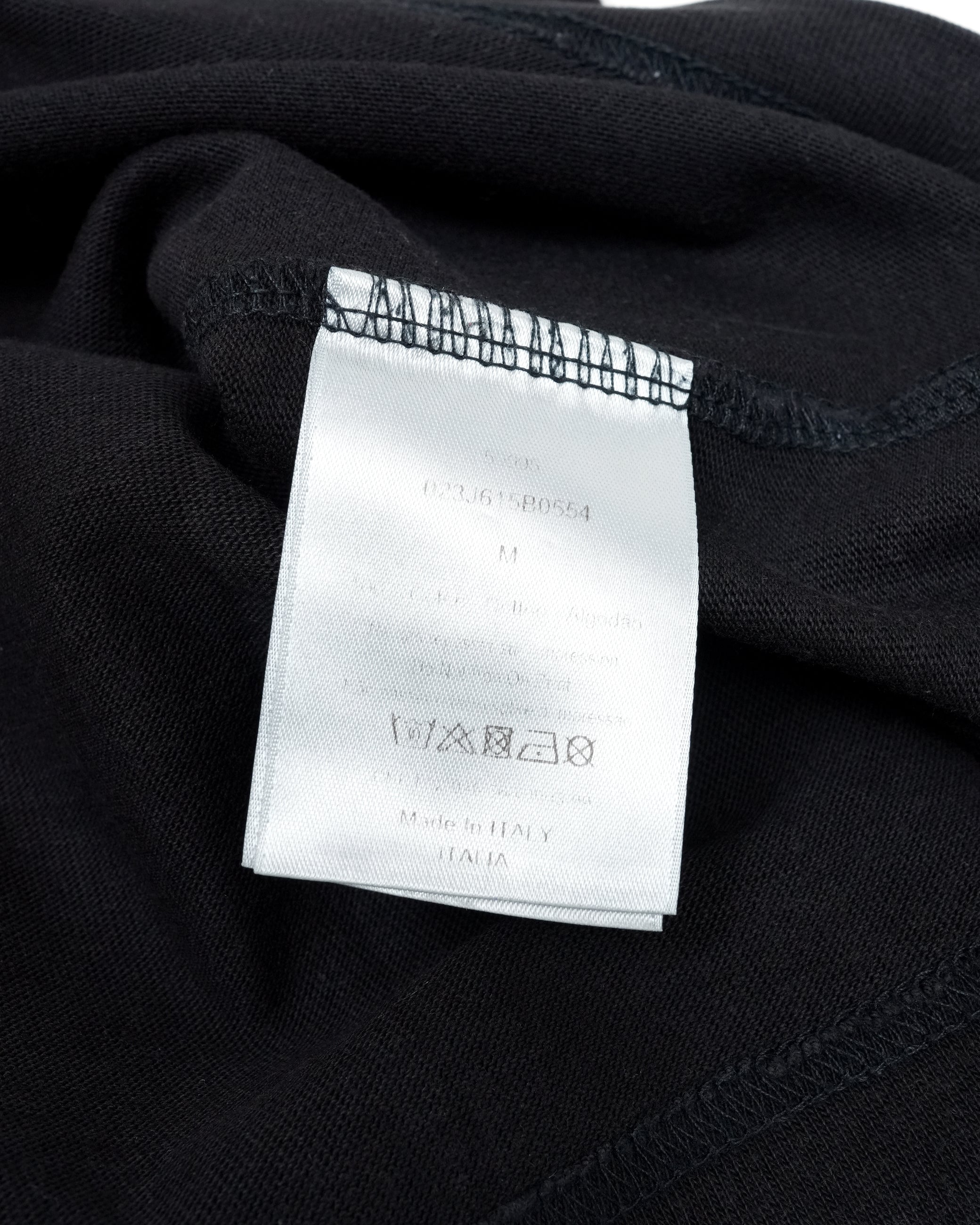 HOMME x DANIEL ARSHAM BLACK T-SHIRT