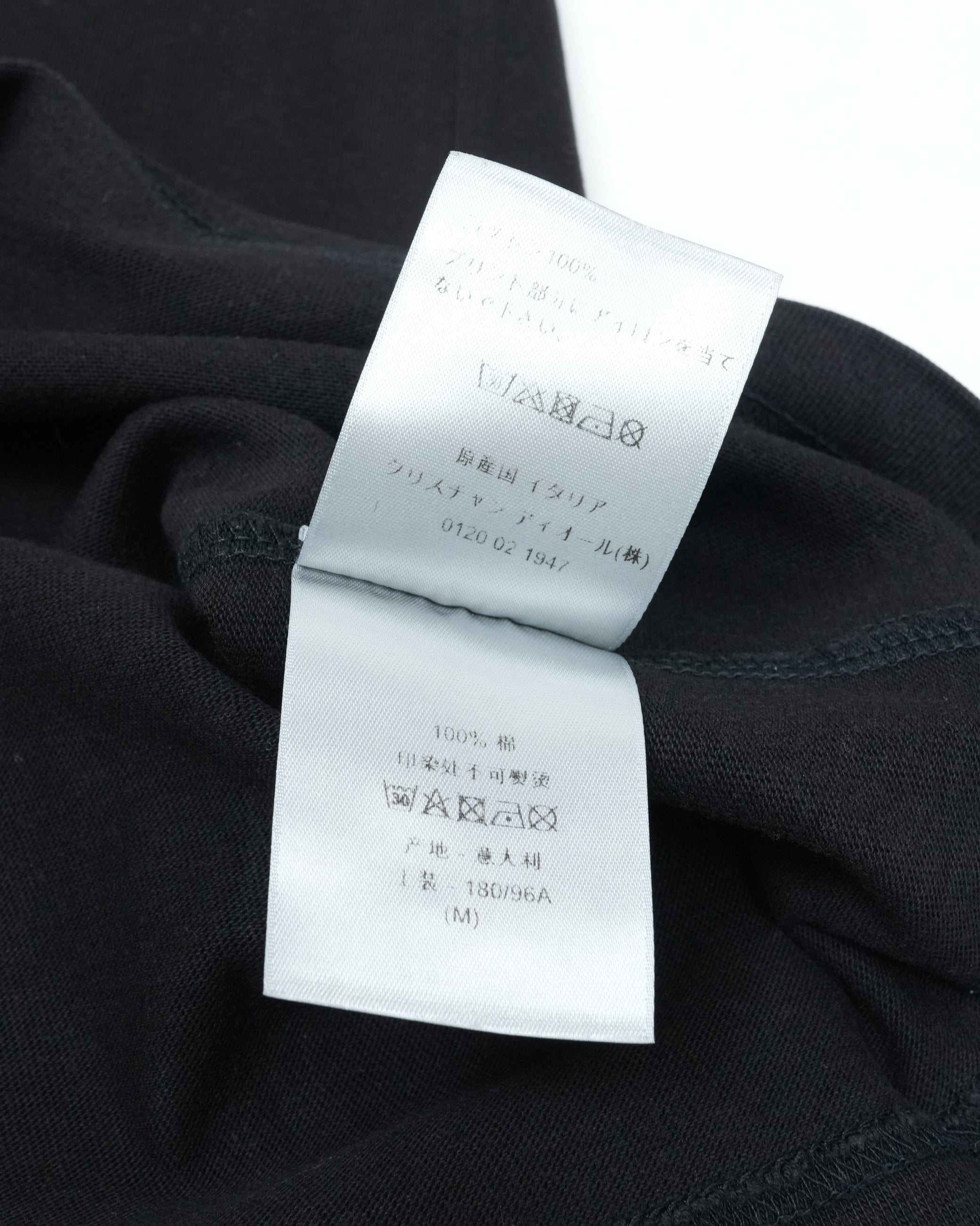 HOMME x DANIEL ARSHAM BLACK T-SHIRT