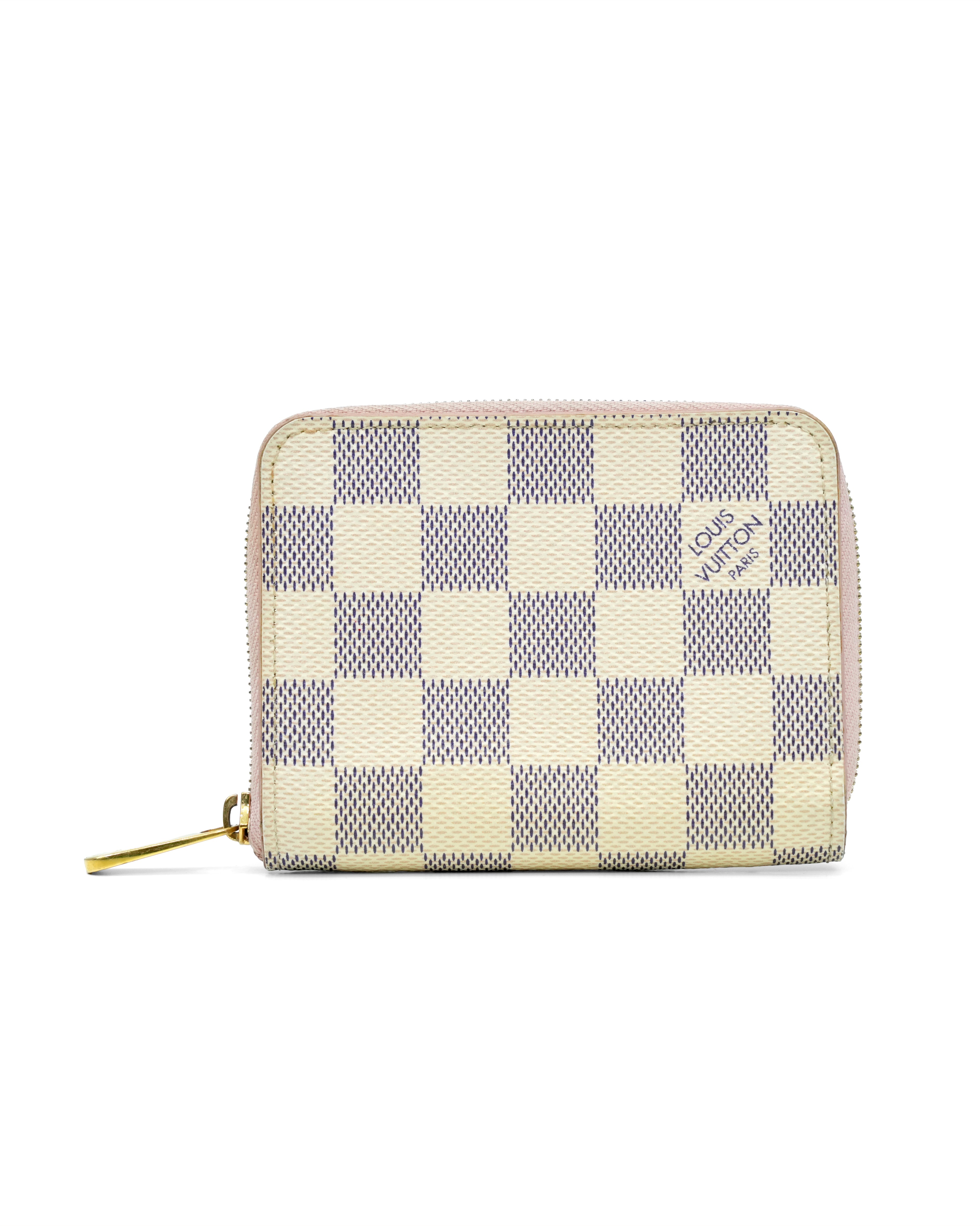 DAMIER AZUR ZIPPY COIN PURSE