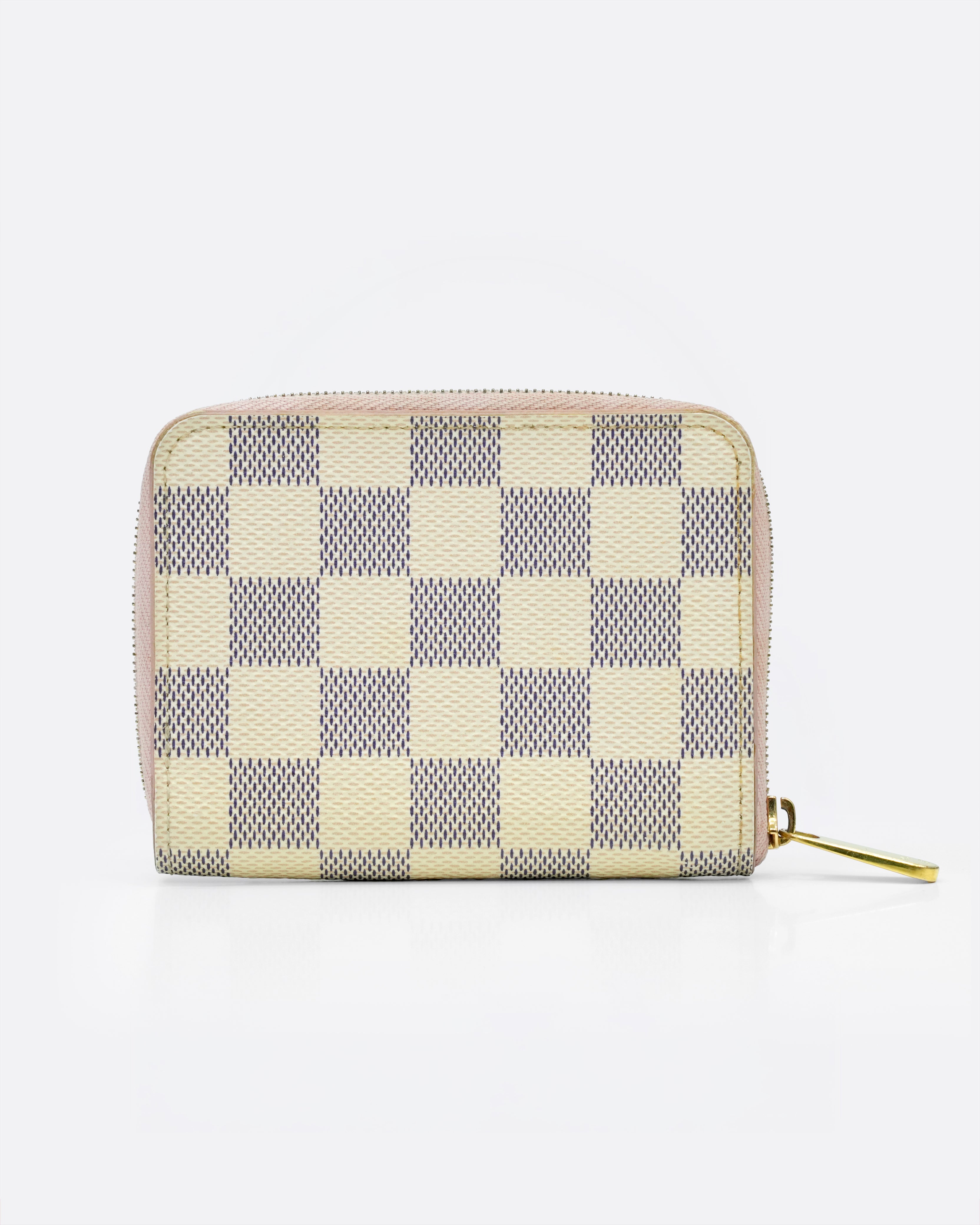 DAMIER AZUR ZIPPY COIN PURSE
