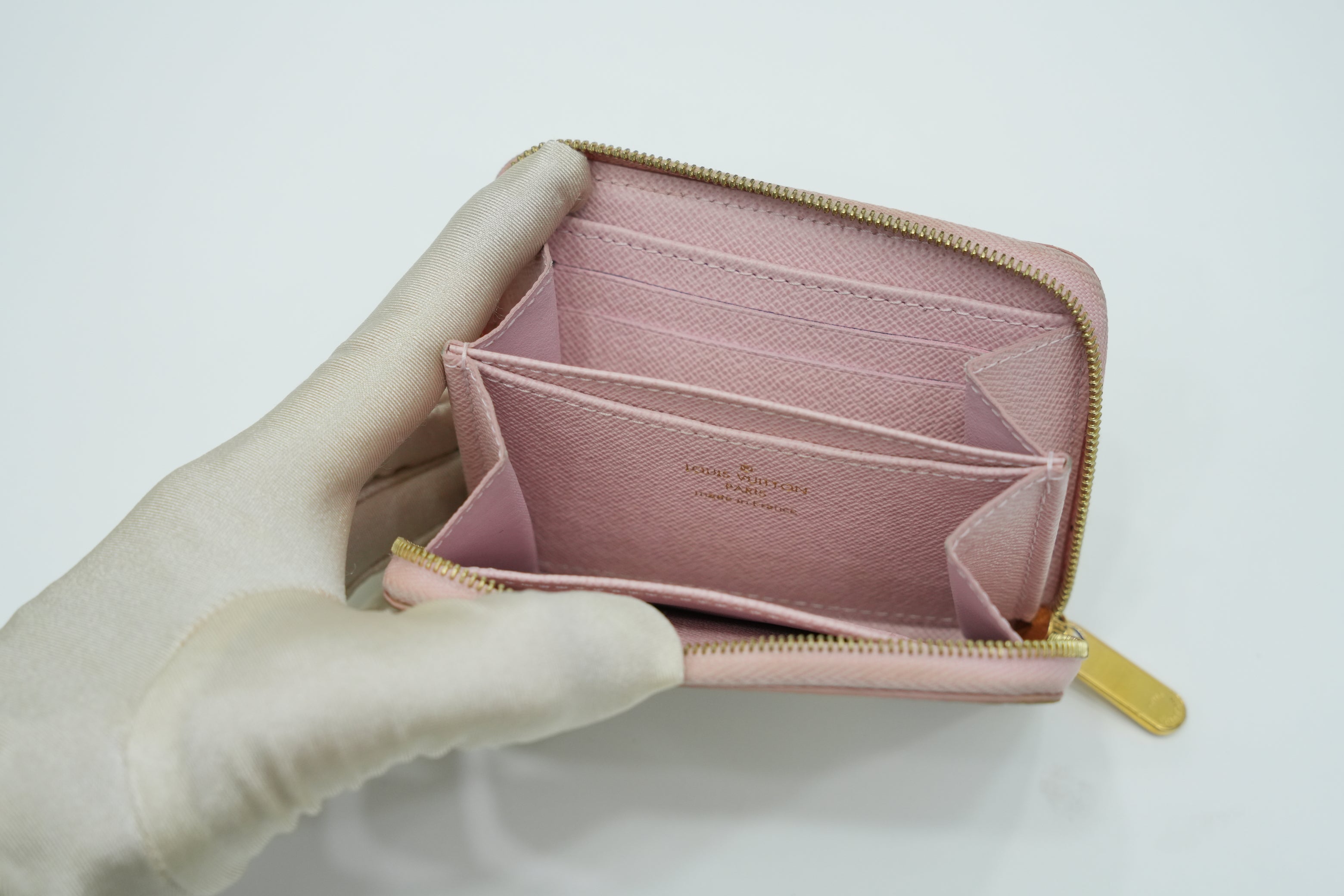 DAMIER AZUR ZIPPY COIN PURSE