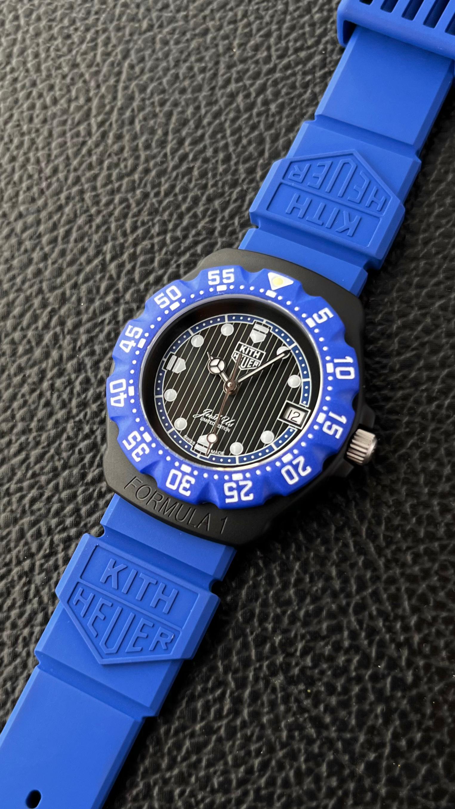 FORMULA 1 X KITH EXCLUSIVE BLUE DIAL LIMITED EDITION QUARTZ (2024)