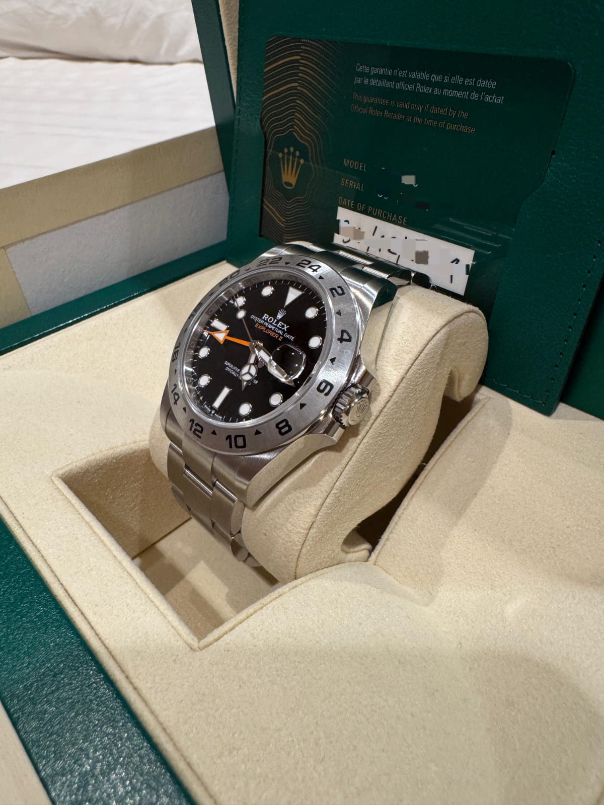 EXPLORER-II 42MM BLACK DIAL (2024)