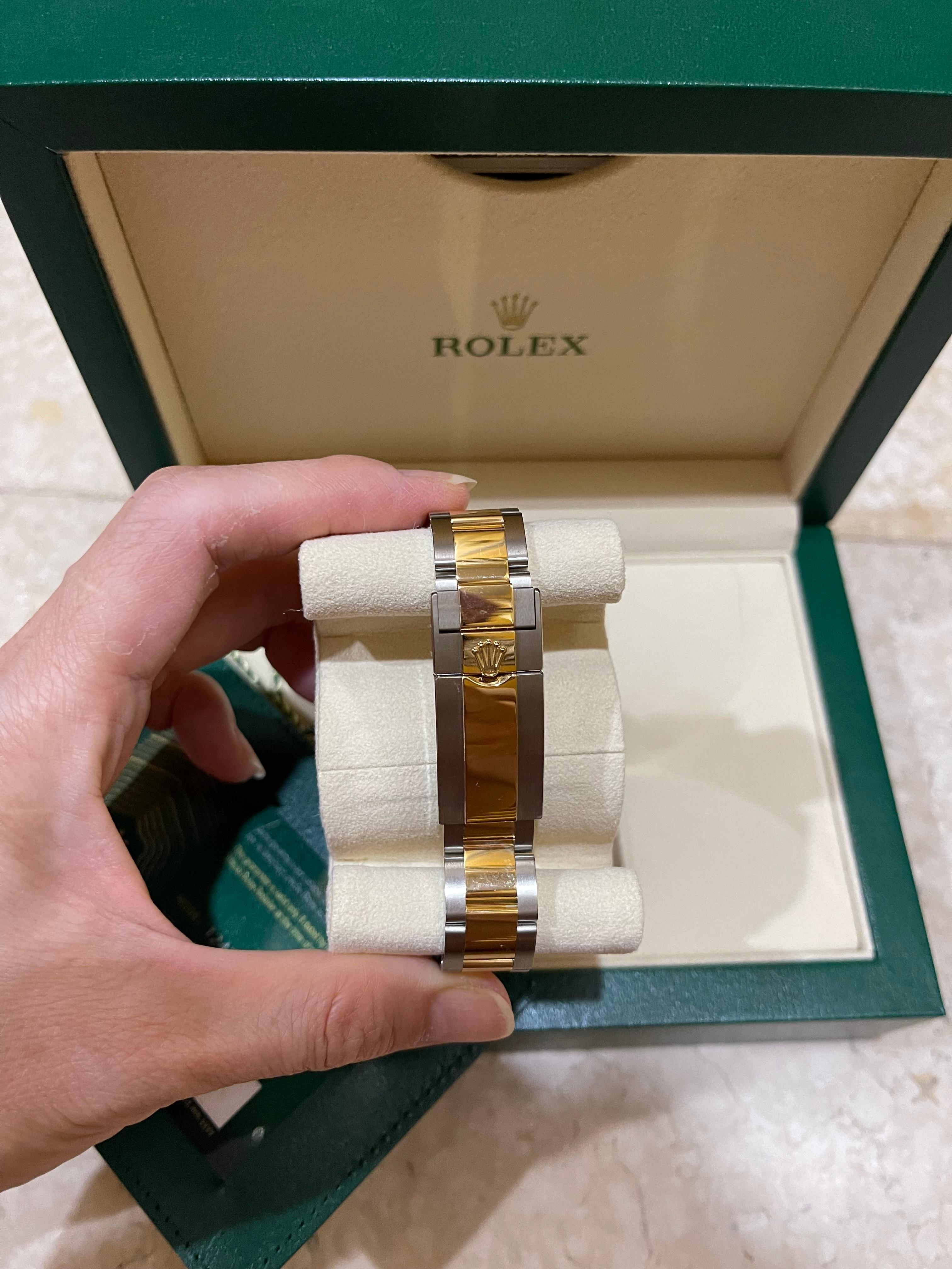 EXPLORER 36MM TWOTONE YELLOWGOLD BLACK DIAL (2022)