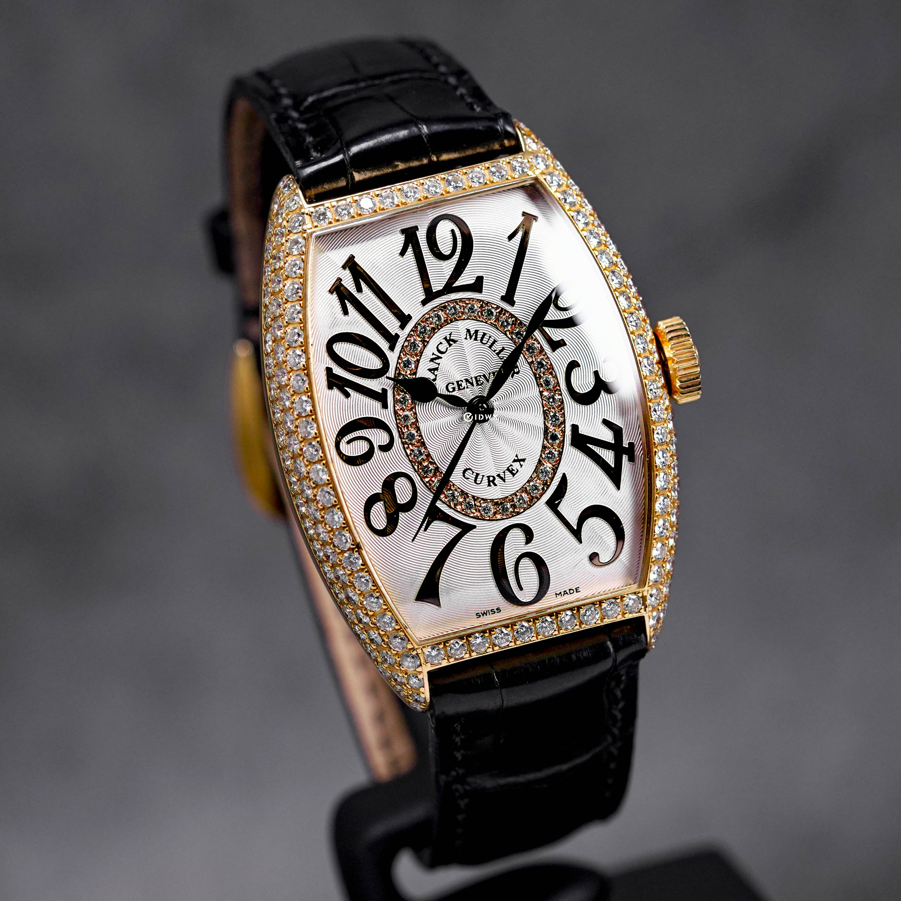 MASTER OF COMPLICATIONS CURVEX RELIEF YELLOWGOLD DIAMOND SILVER DIAL (2011)