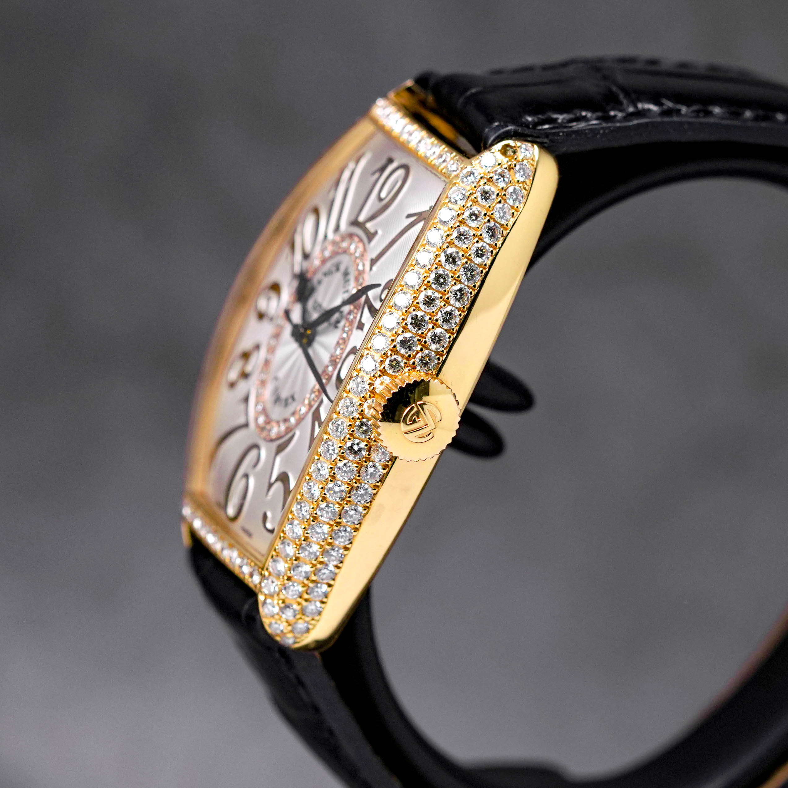 MASTER OF COMPLICATIONS CURVEX RELIEF YELLOWGOLD DIAMOND SILVER DIAL (2011)