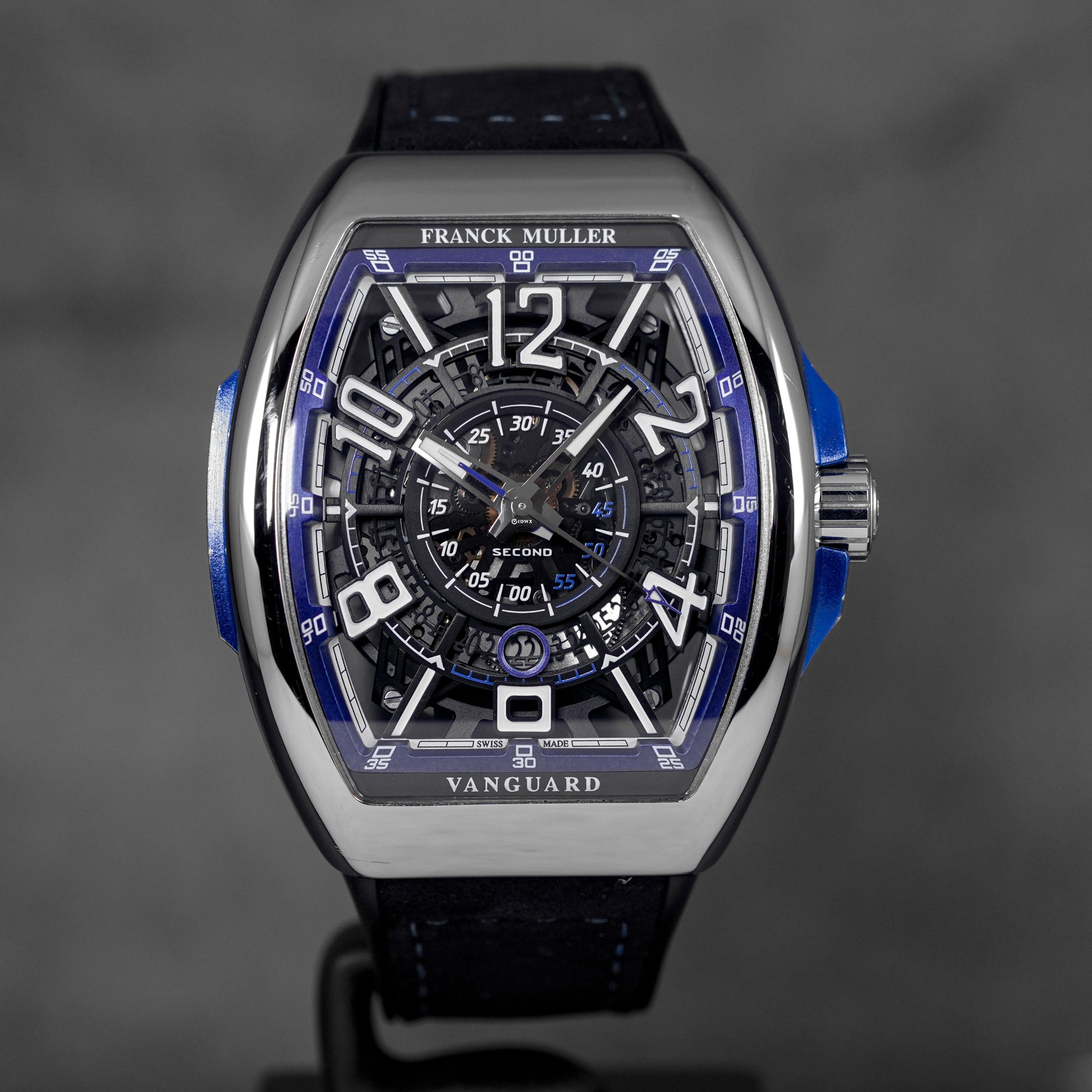 VANGUARD RACING V45 BLUE SKELETON DIAL (WATCH ONLY)