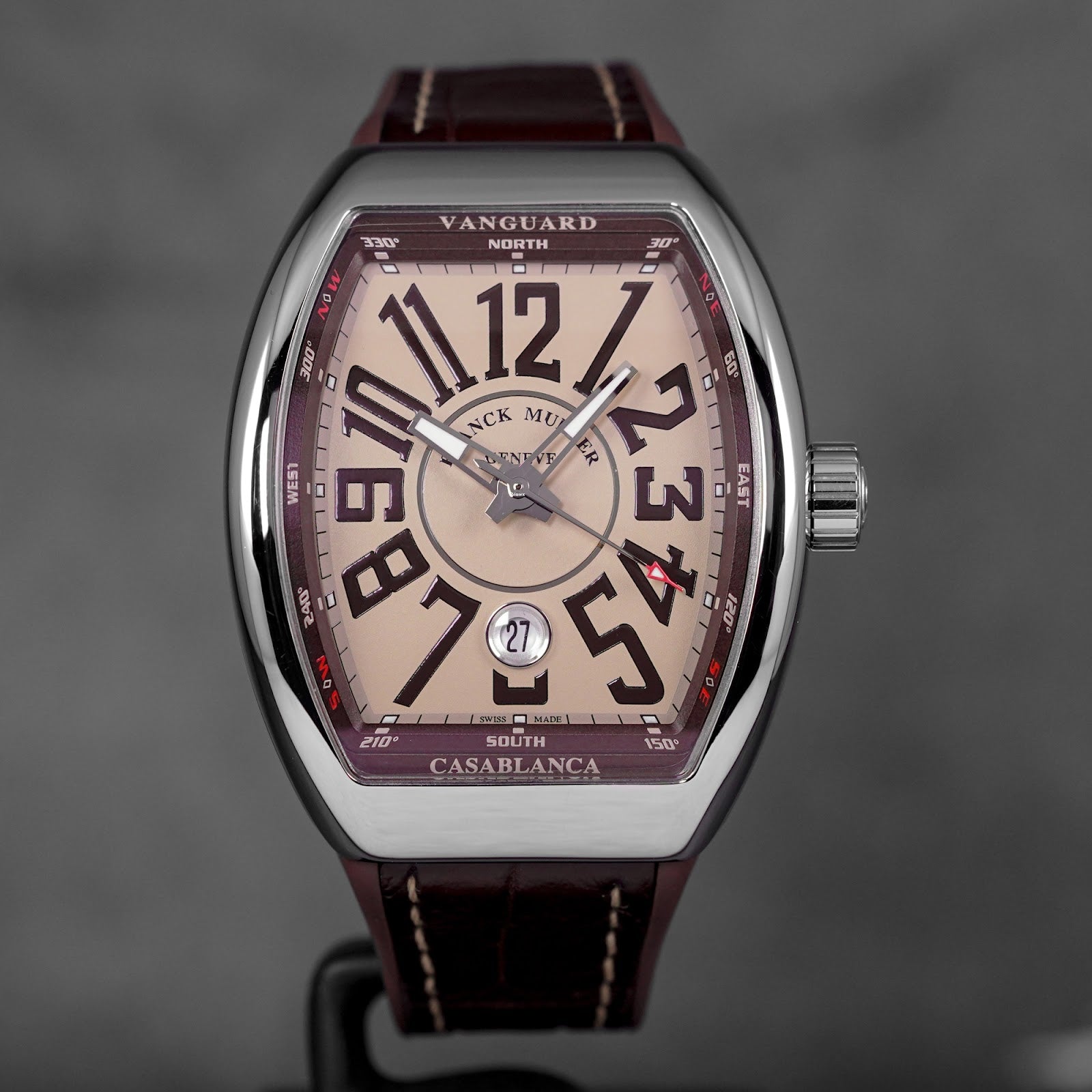 VANGUARD V43 CASABLANCA KHAKI BROWN DIAL (2022)