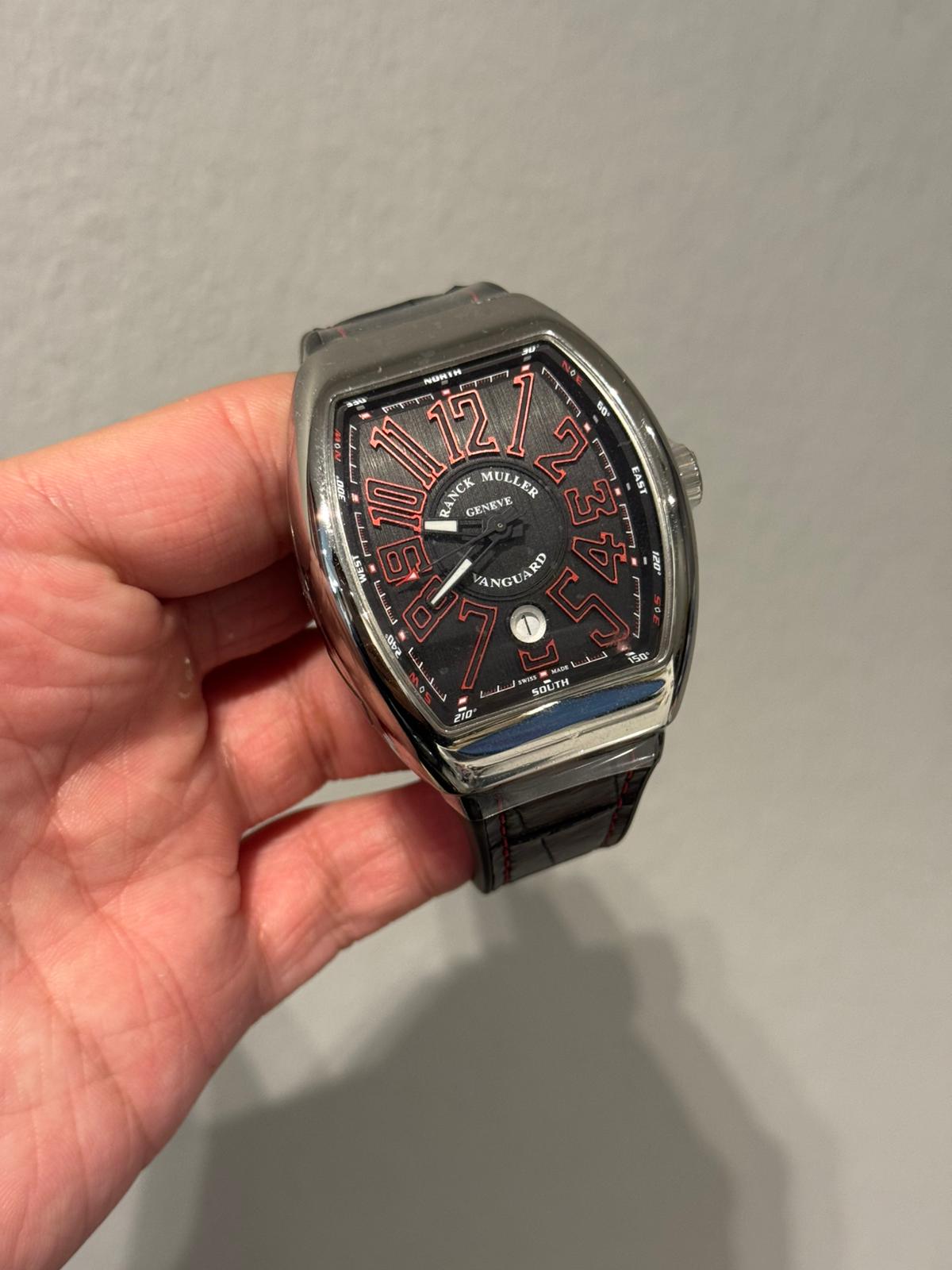 VANGUARD V45 STEEL BLACK DIAL (2024)