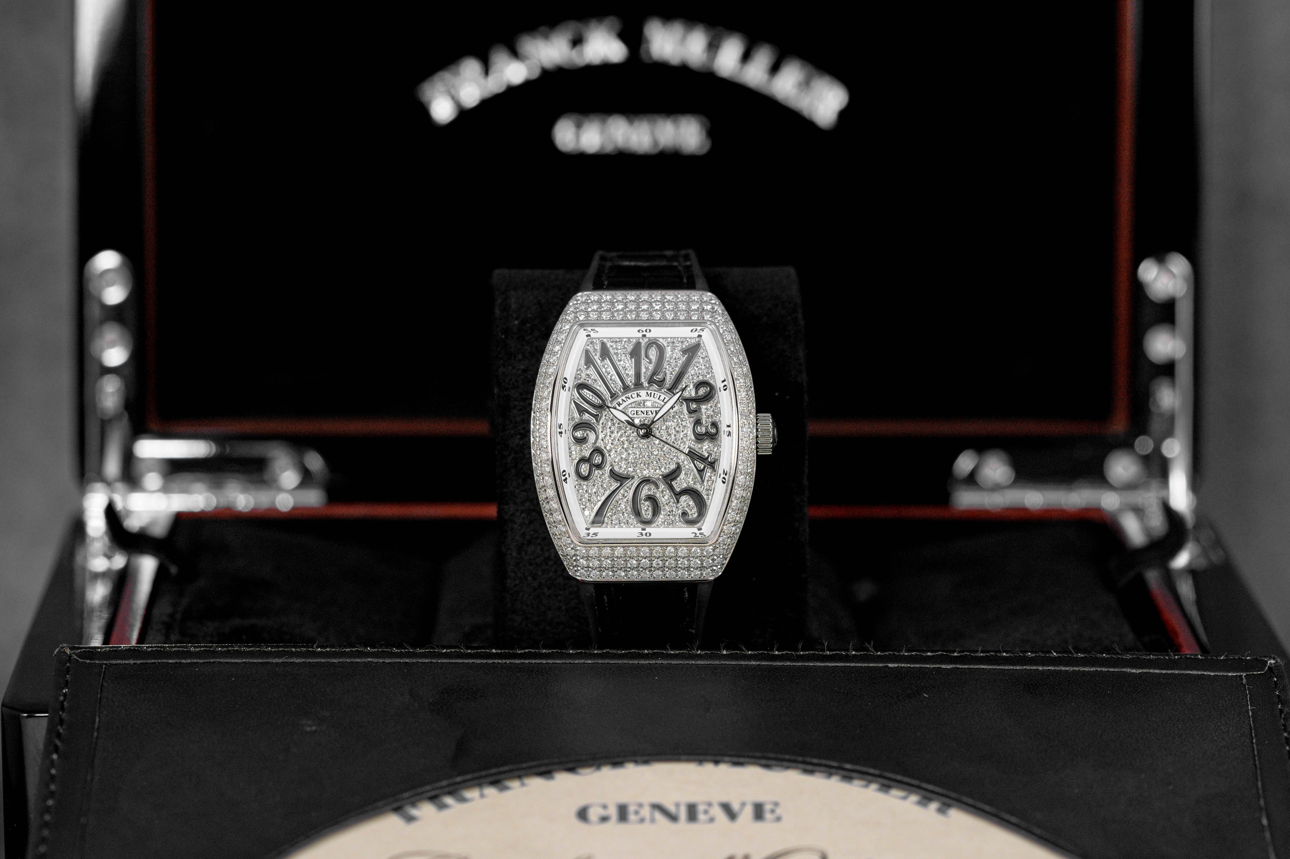 Harga Franck Muller V32 Black Diamond Dial
