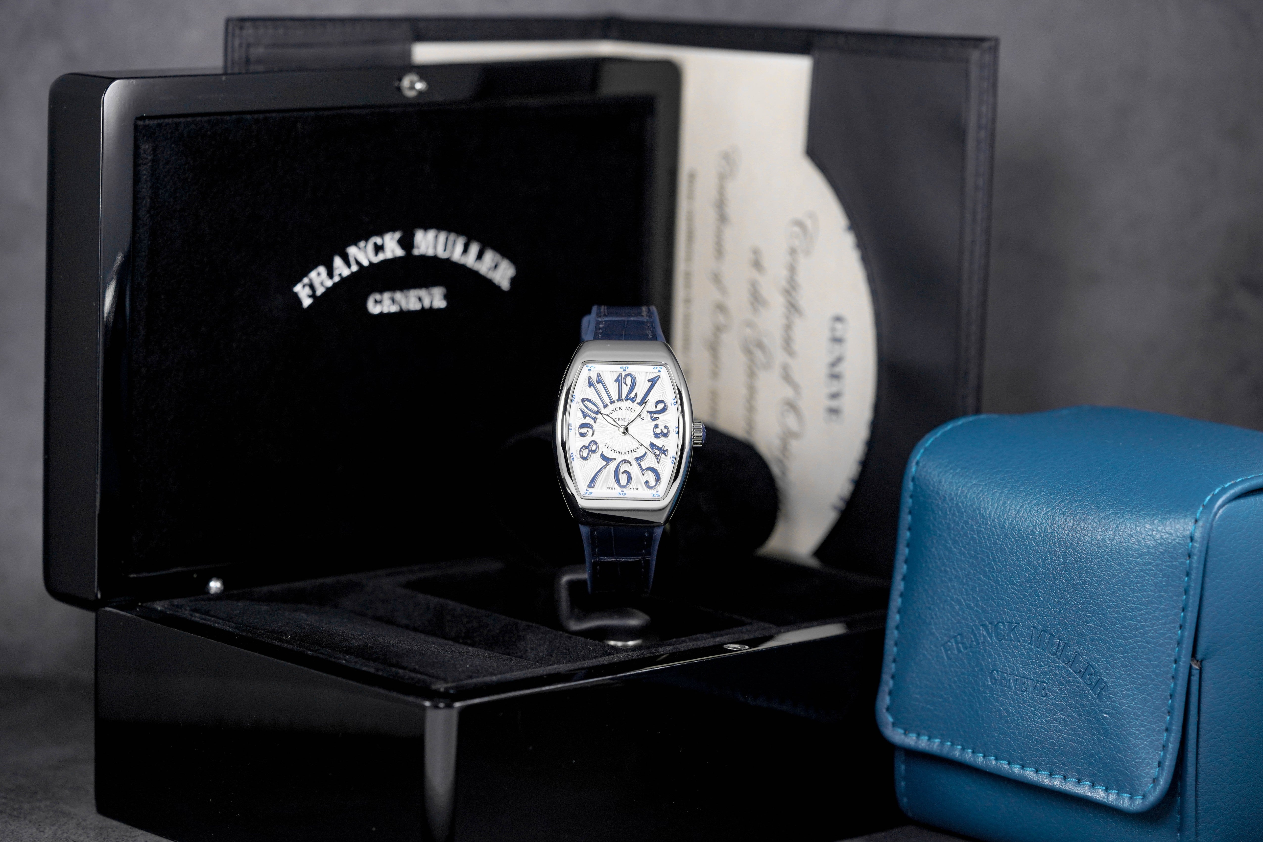 Harga Franck Muller V32 Navy Blue Terbaru