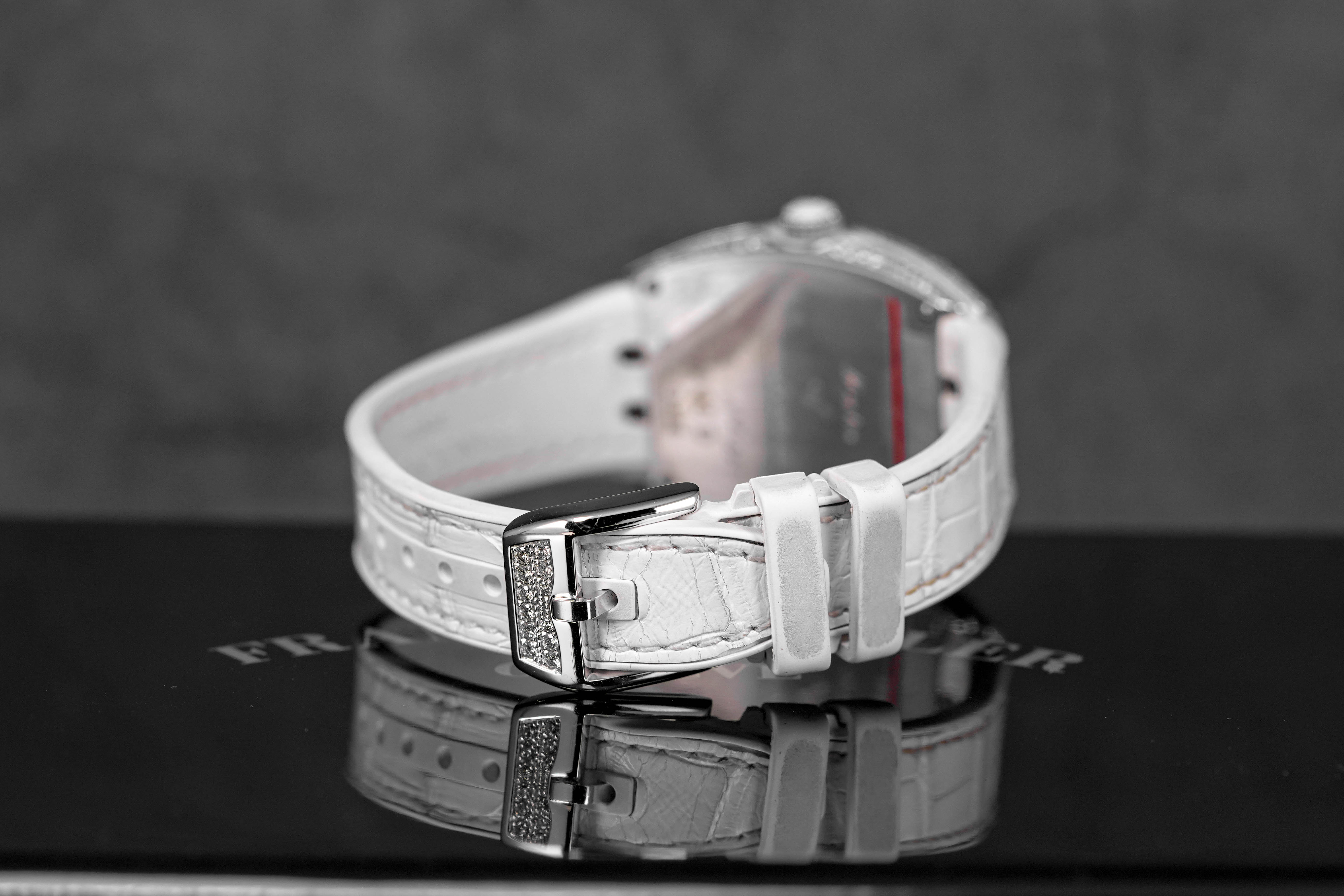Harga Franck Muller V32 White Color of Dream Diamond