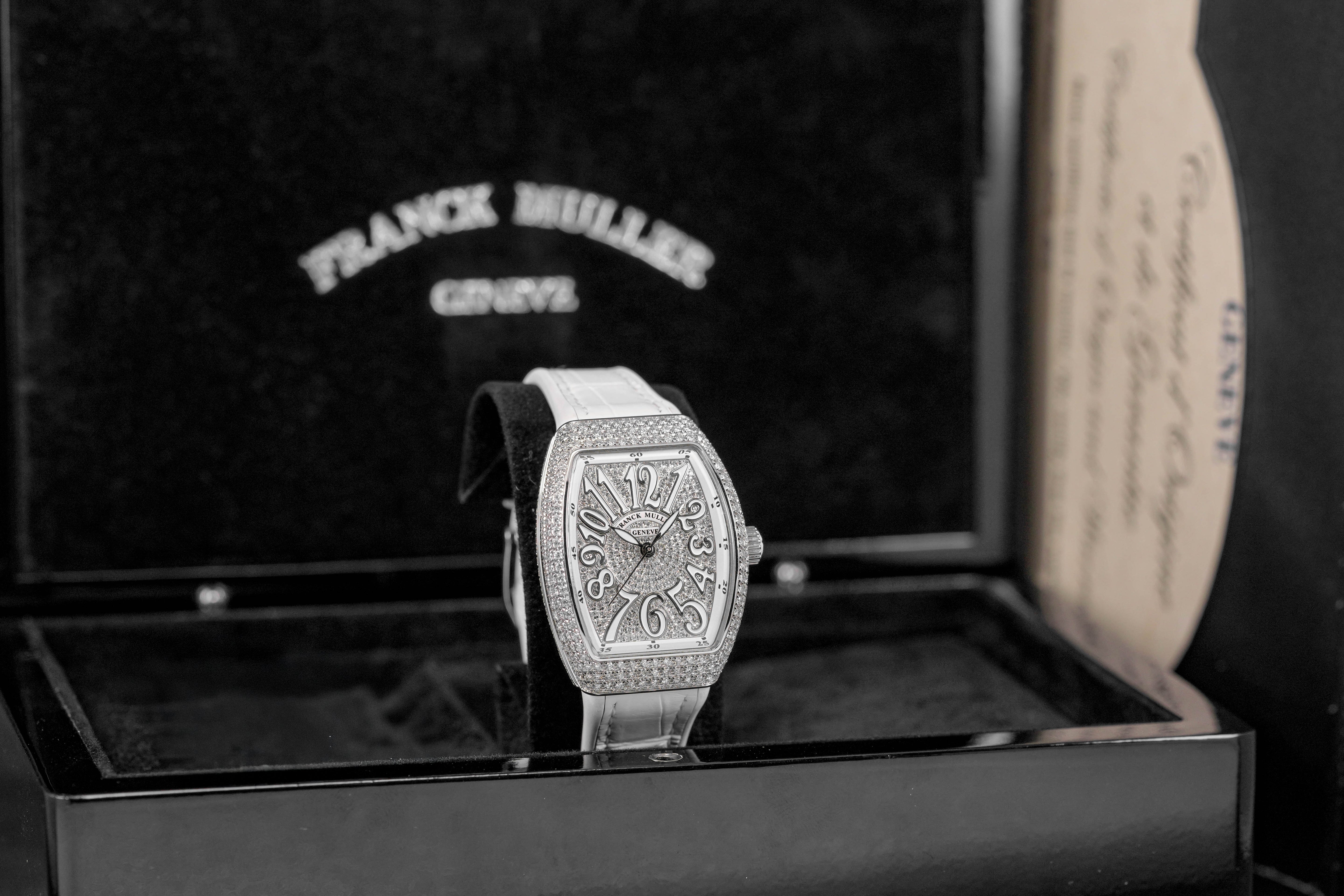 Harga Franck Muller V32 White Diamond