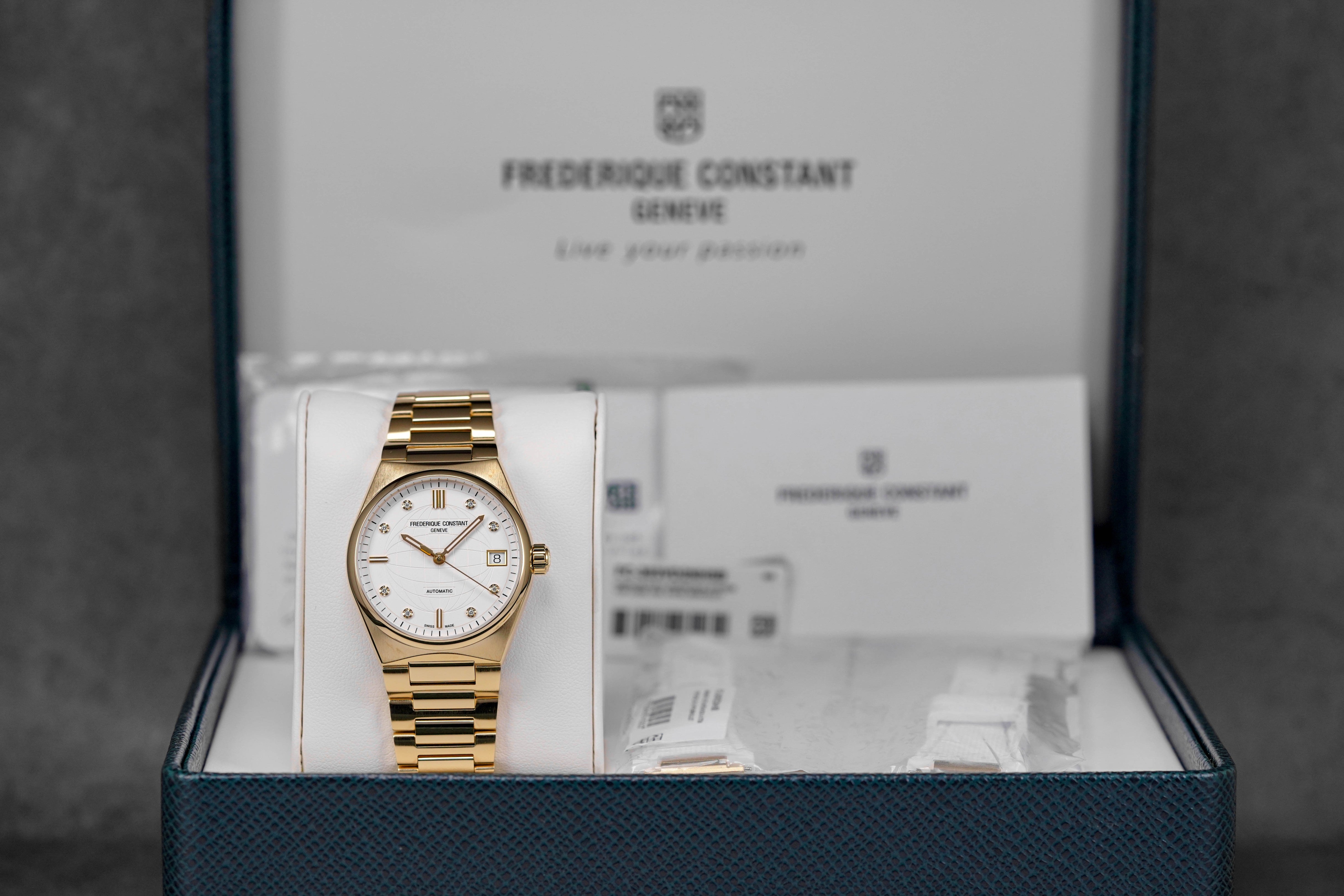 HIGHLIFE YELLOWGOLD-PLATED STEEL SILVER DIAL (2025)