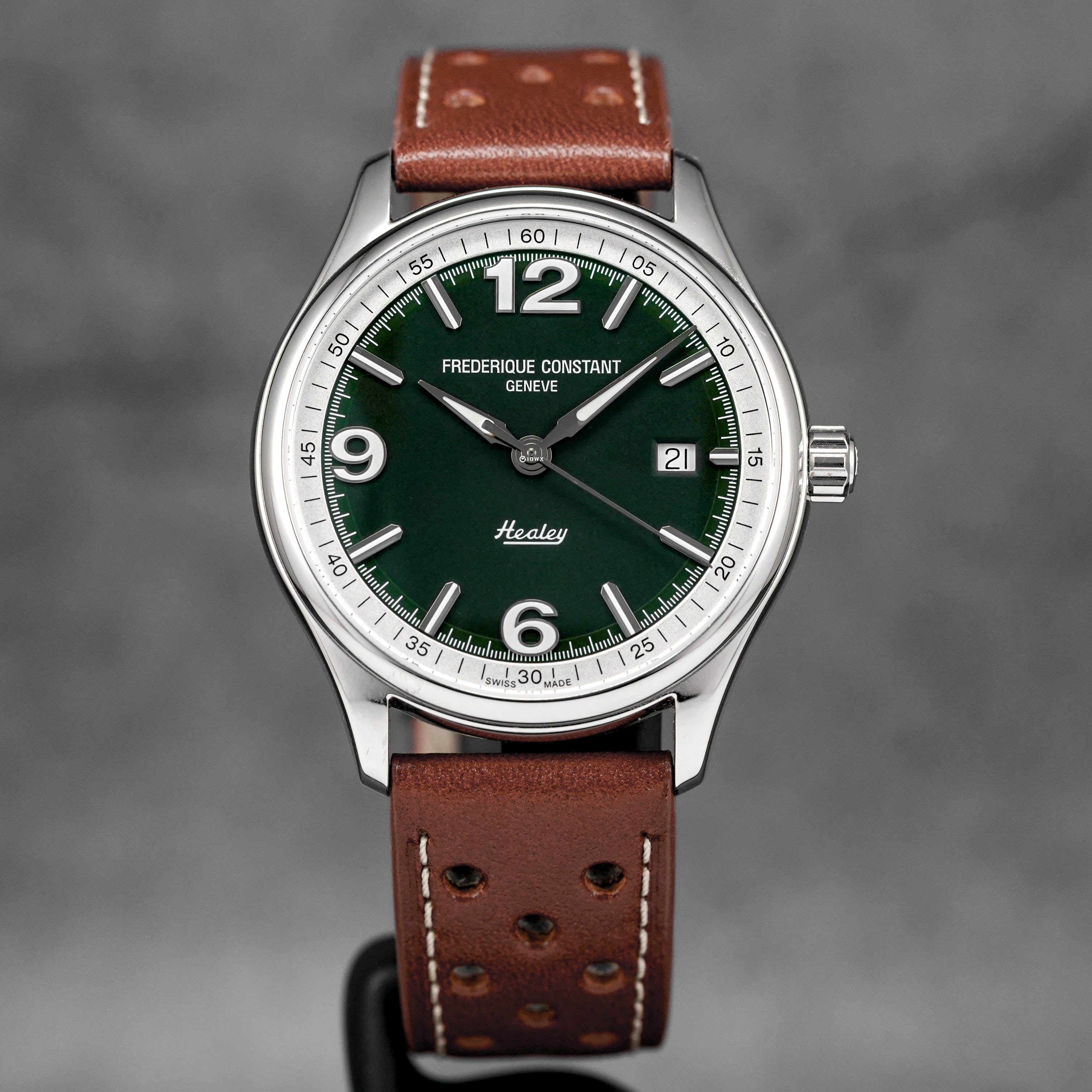 Harga Frederique Constant Rally Healey Green