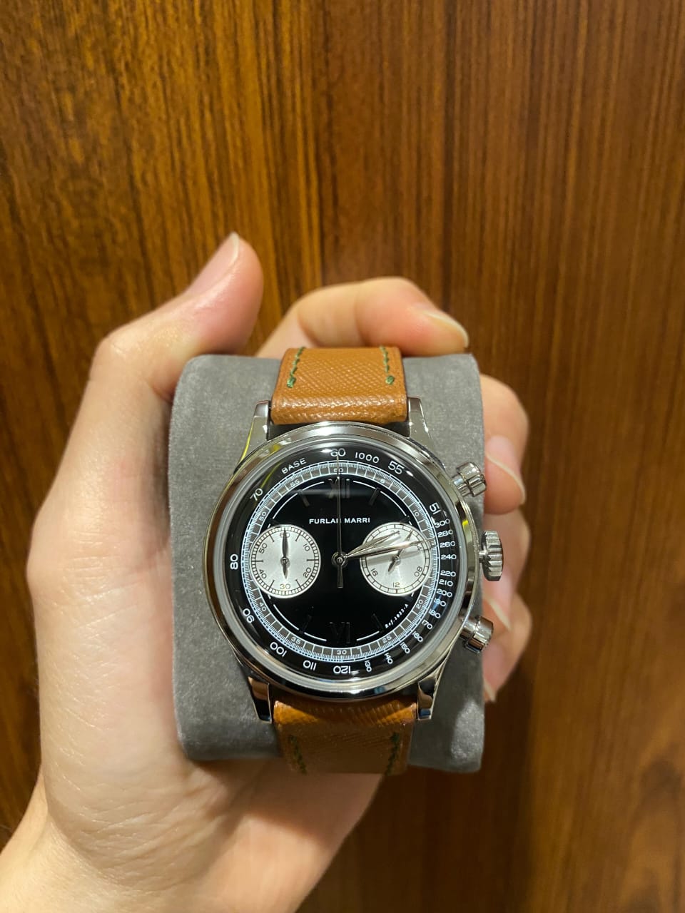 CHRONOGRAPH 38MM 'FARRO' BLACK DIAL (2021)