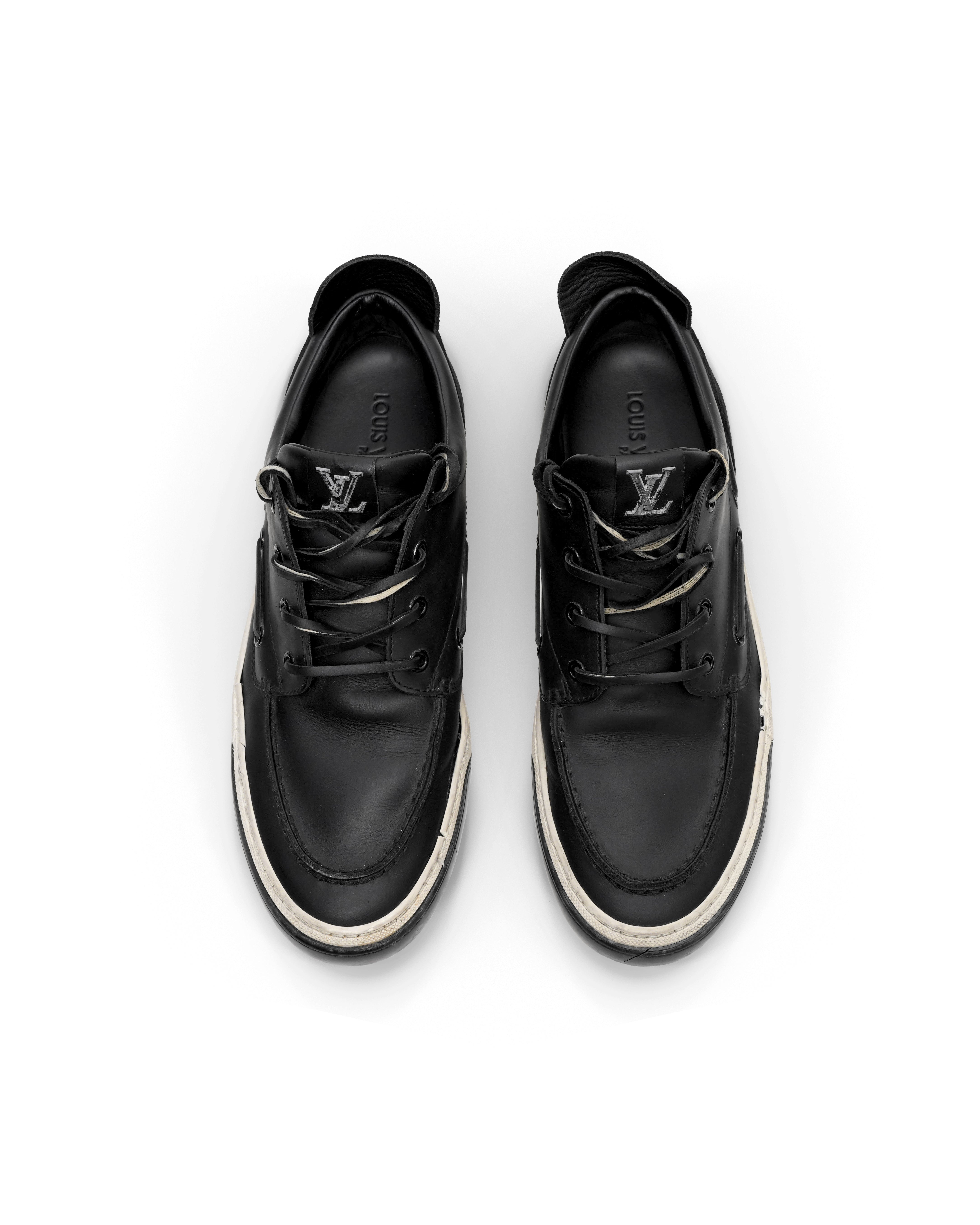 Fuselage Leather Low Trainers