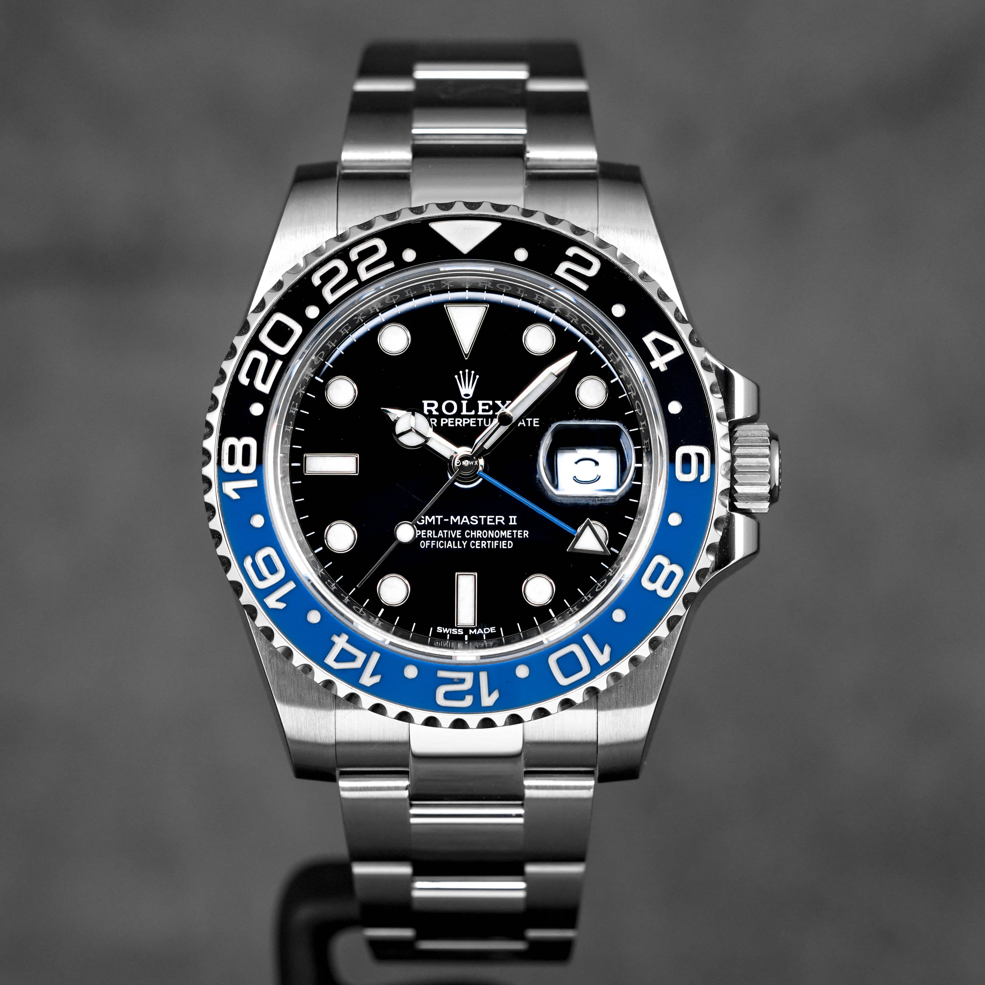 ROLEX GMT MASTER-II BATMAN (2018) IDWX1