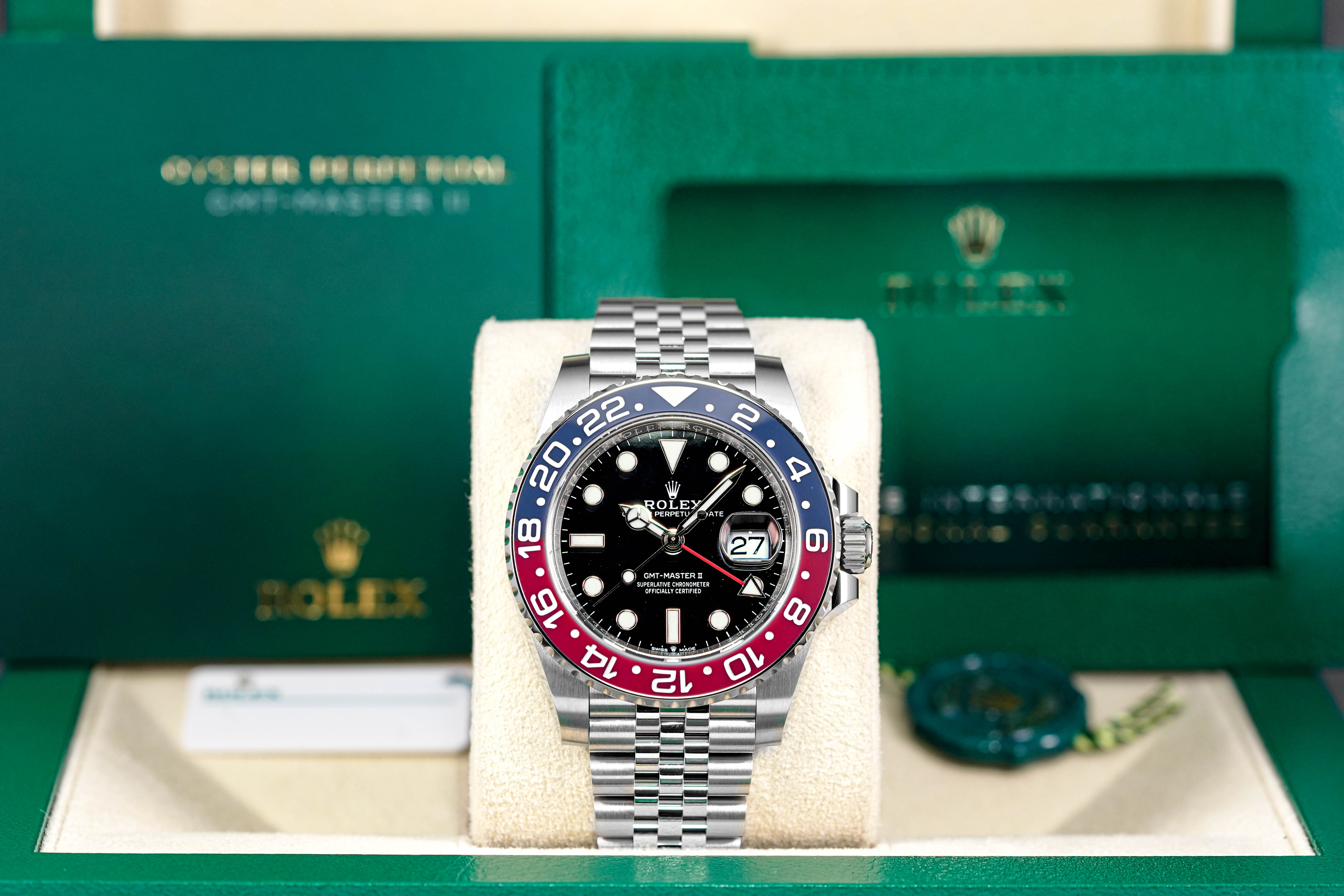 ROLEX GMT MASTER II PEPSI JUBILEE 2024 IDWX