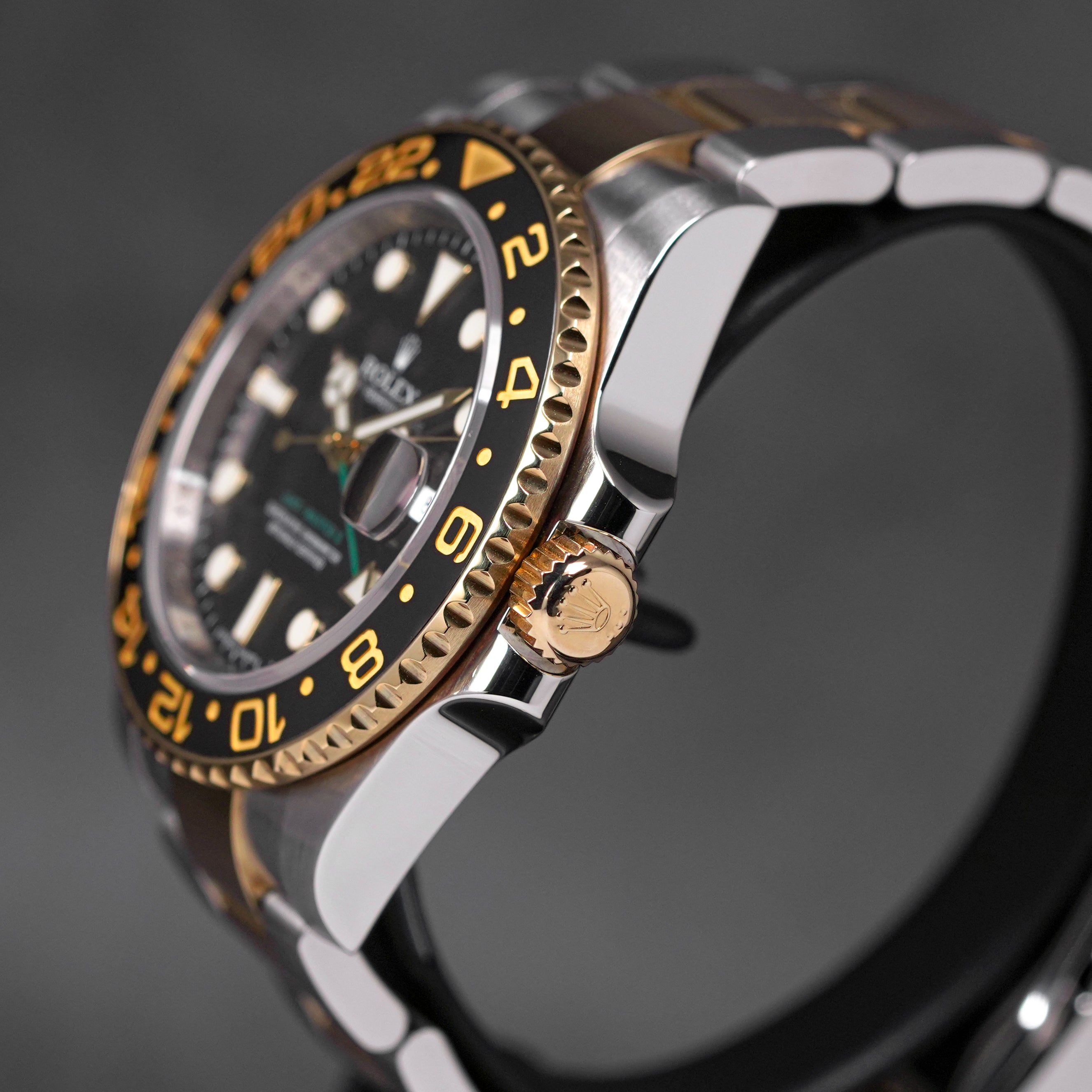 GMT MASTER-II TWOTONE YELLOWGOLD BLACK DIAL 'M SERIES' (UNDATED, CIRCA 2008)