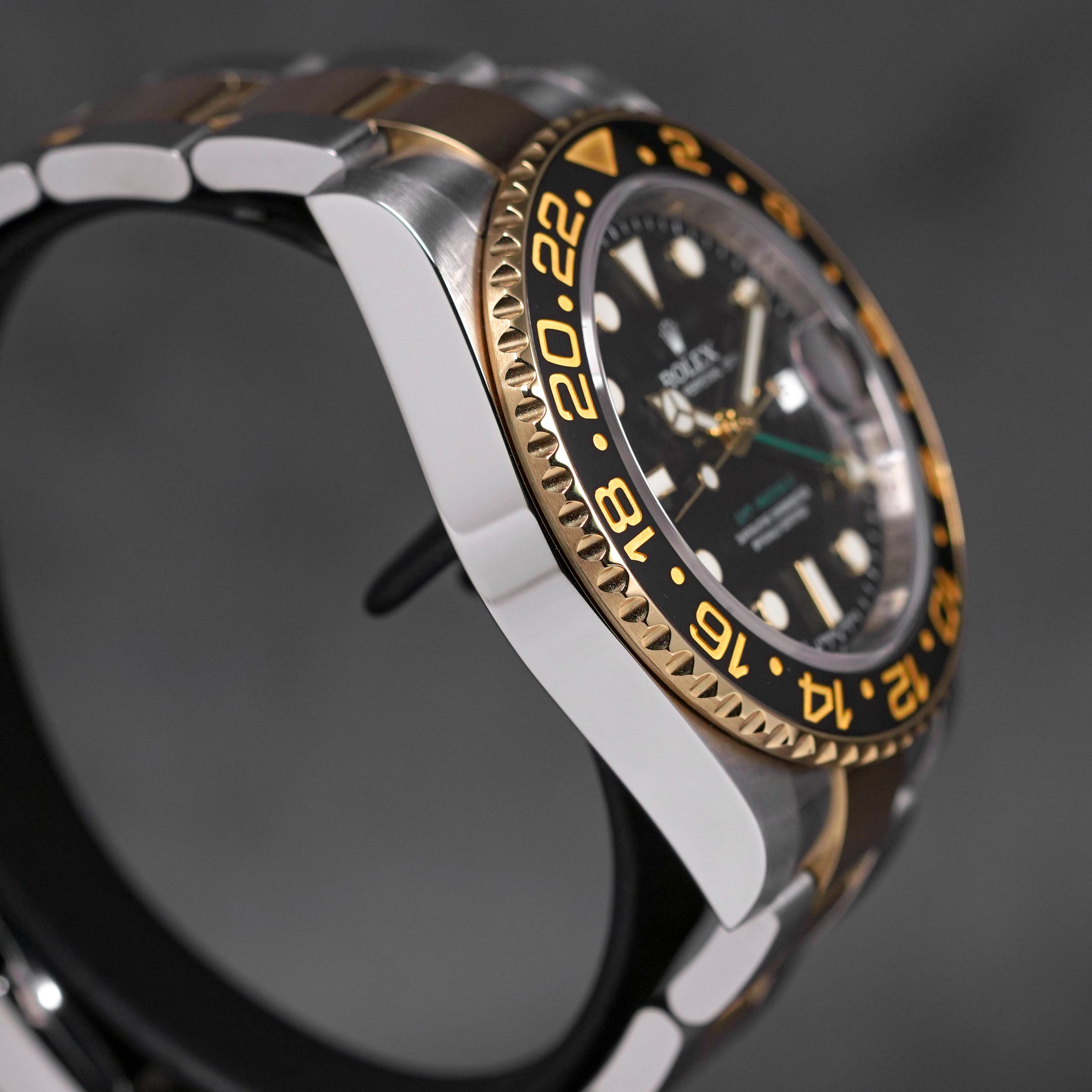 GMT MASTER-II TWOTONE YELLOWGOLD BLACK DIAL 'M SERIES' (UNDATED, CIRCA 2008)