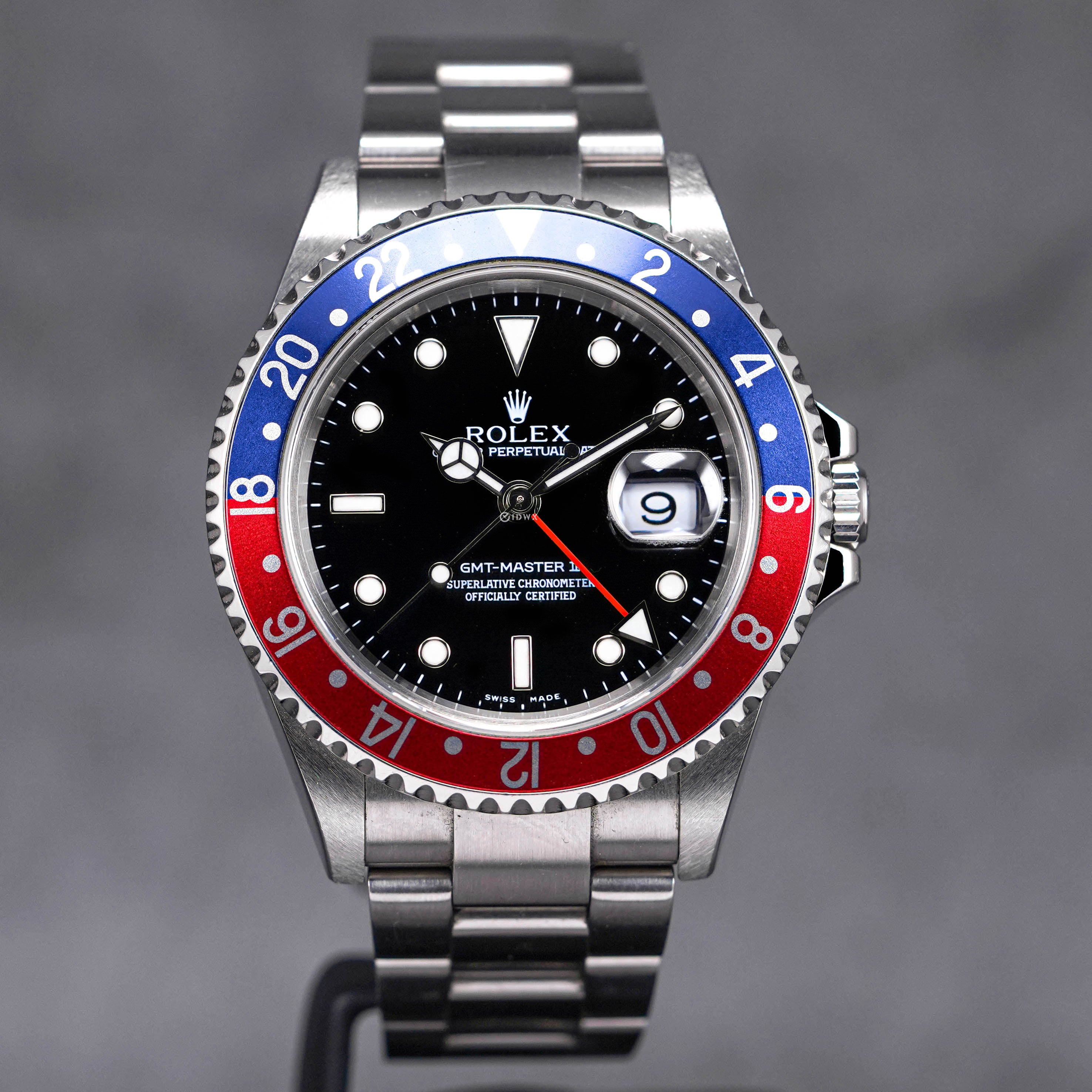 ROLEX GMT MASTER-II PEPSI 16710 (BOX WATCH ONLY) IDWX
