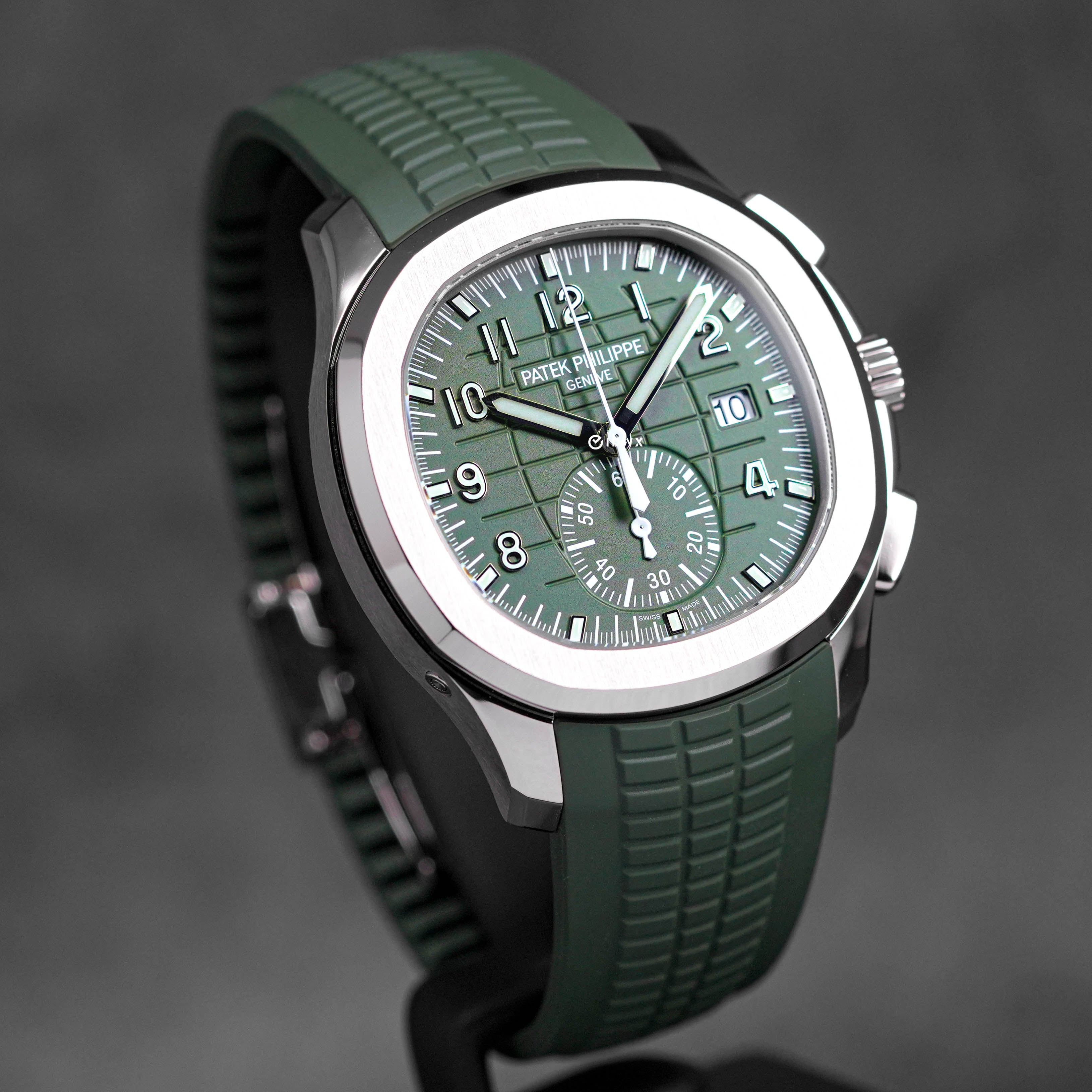 AQUANAUT 5968G WHITEGOLD KHAKI GREEN DIAL (2022)