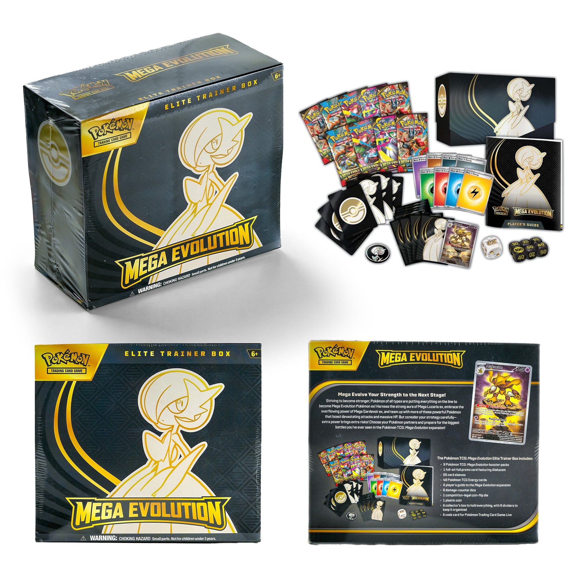 MEGA EVOLUTION LUCARIO & GARDEVOIR ELITE TRAINER BOX SET